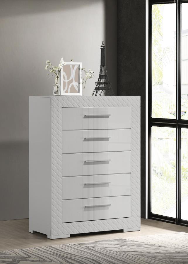 Ives - 5-Drawer Bedroom Chest - Urban Living Furniture (Los Angeles, CA)