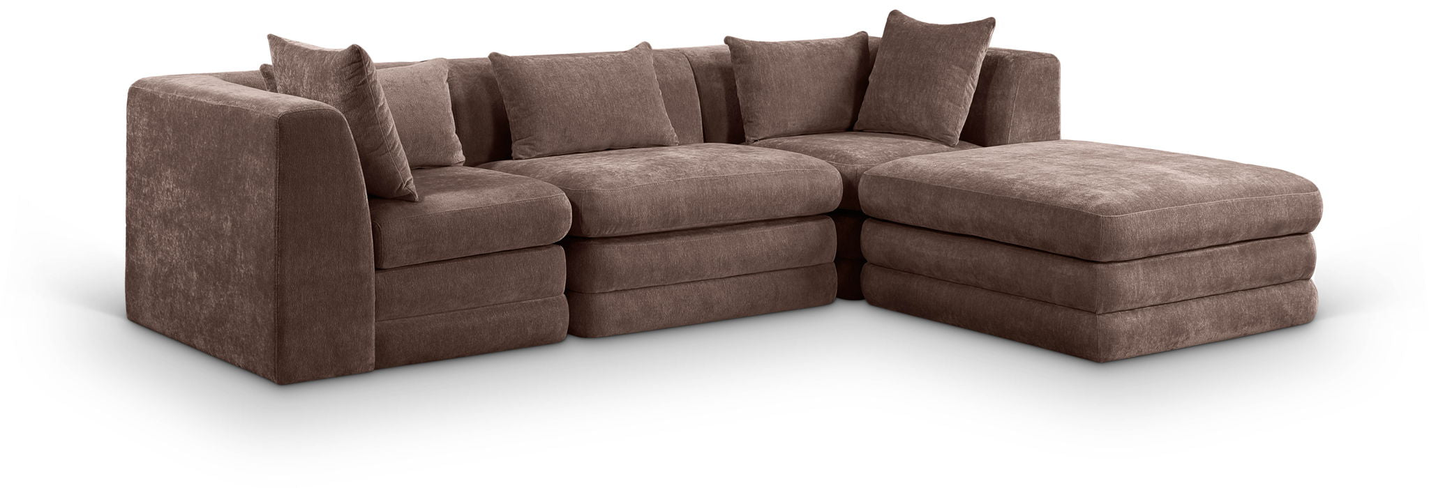 Stellar - 4 Piece Upholstered Modular Sectional - Urban Living Furniture (Los Angeles, CA)