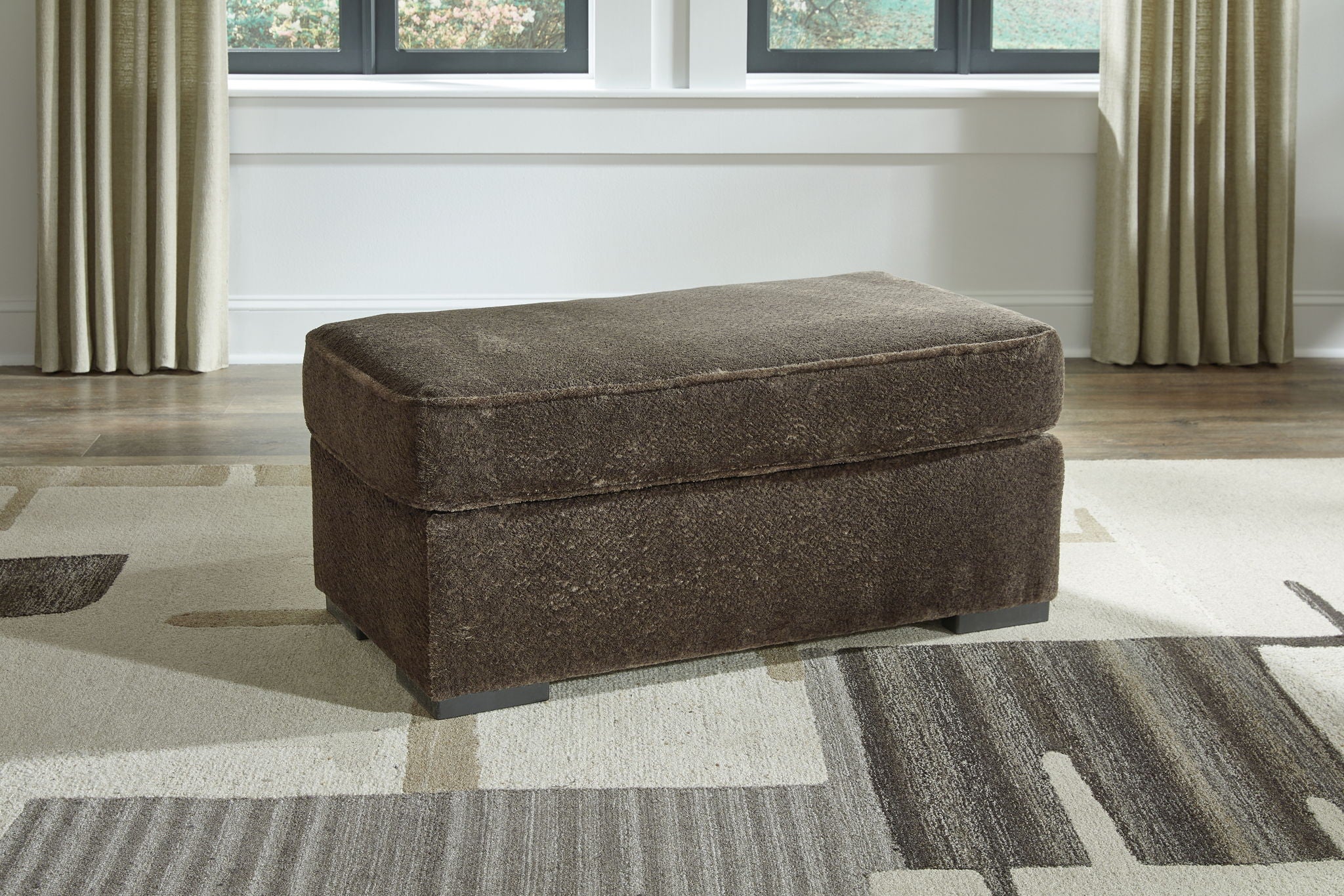 Aylesworth - Chocolate - Ottoman - Urban Living Furniture (Los Angeles, CA)