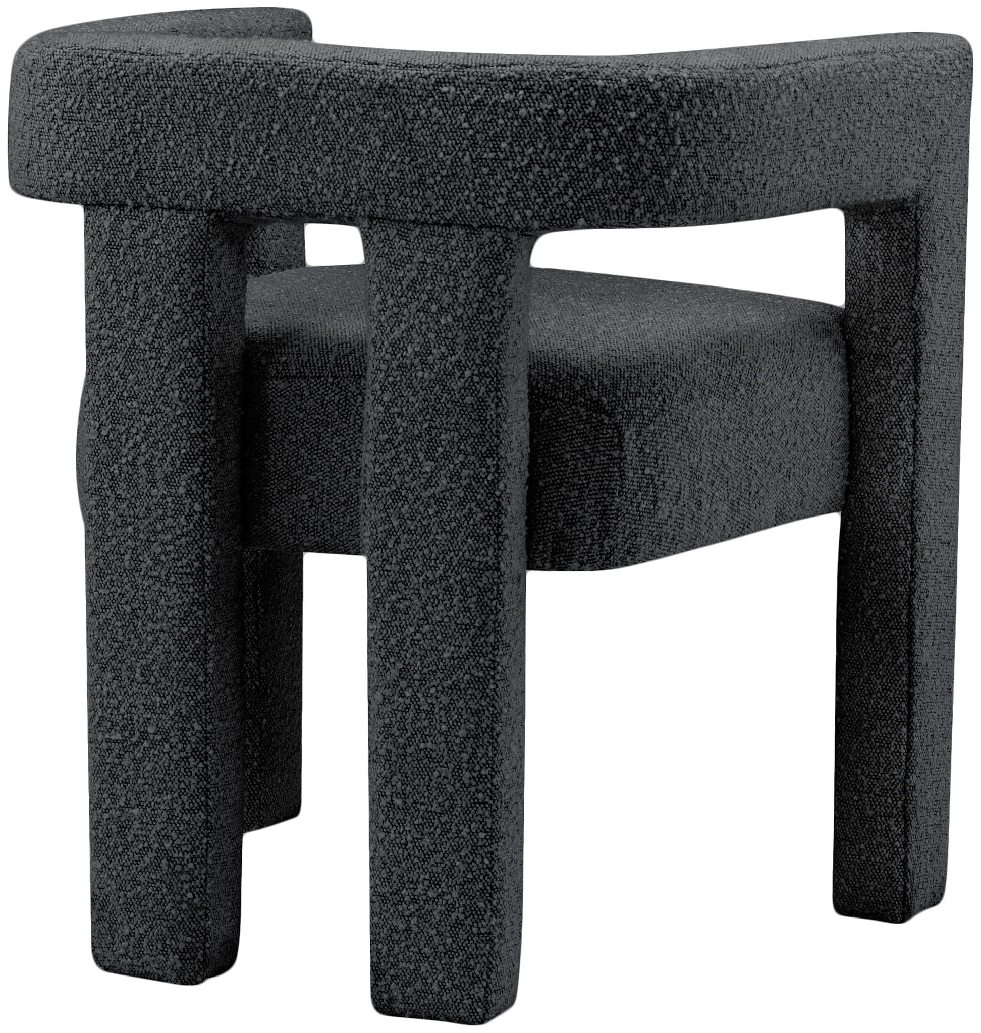 Athena - Boucle Fabric Dining Chair - Urban Living Furniture (Los Angeles, CA)