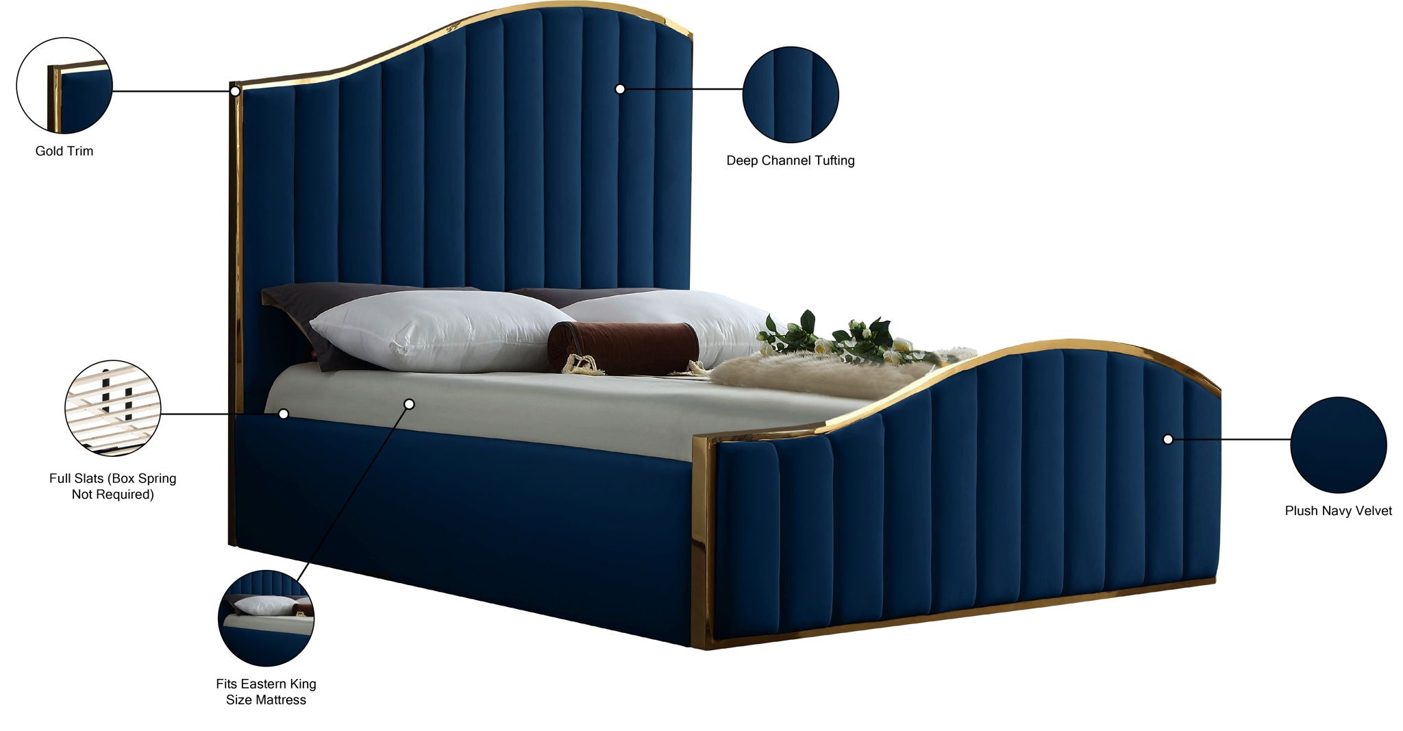 Jolie - Bed - Urban Living Furniture (Los Angeles, CA)