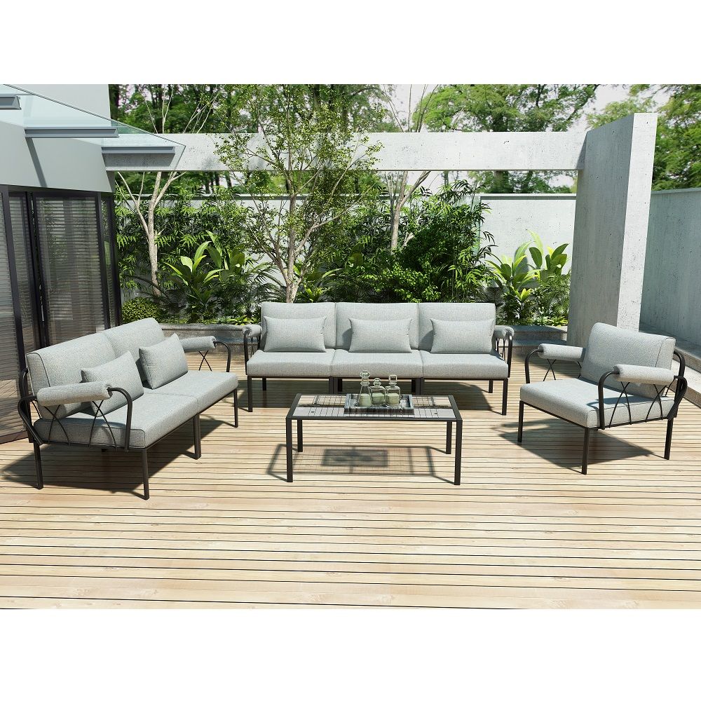 Rajni - Patio-Ottoman - Urban Living Furniture (Los Angeles, CA)