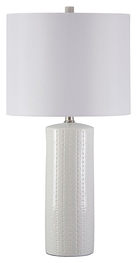 Steuben - Ceramic Table Lamp (Set of 2) - White - Urban Living Furniture (Los Angeles, CA)
