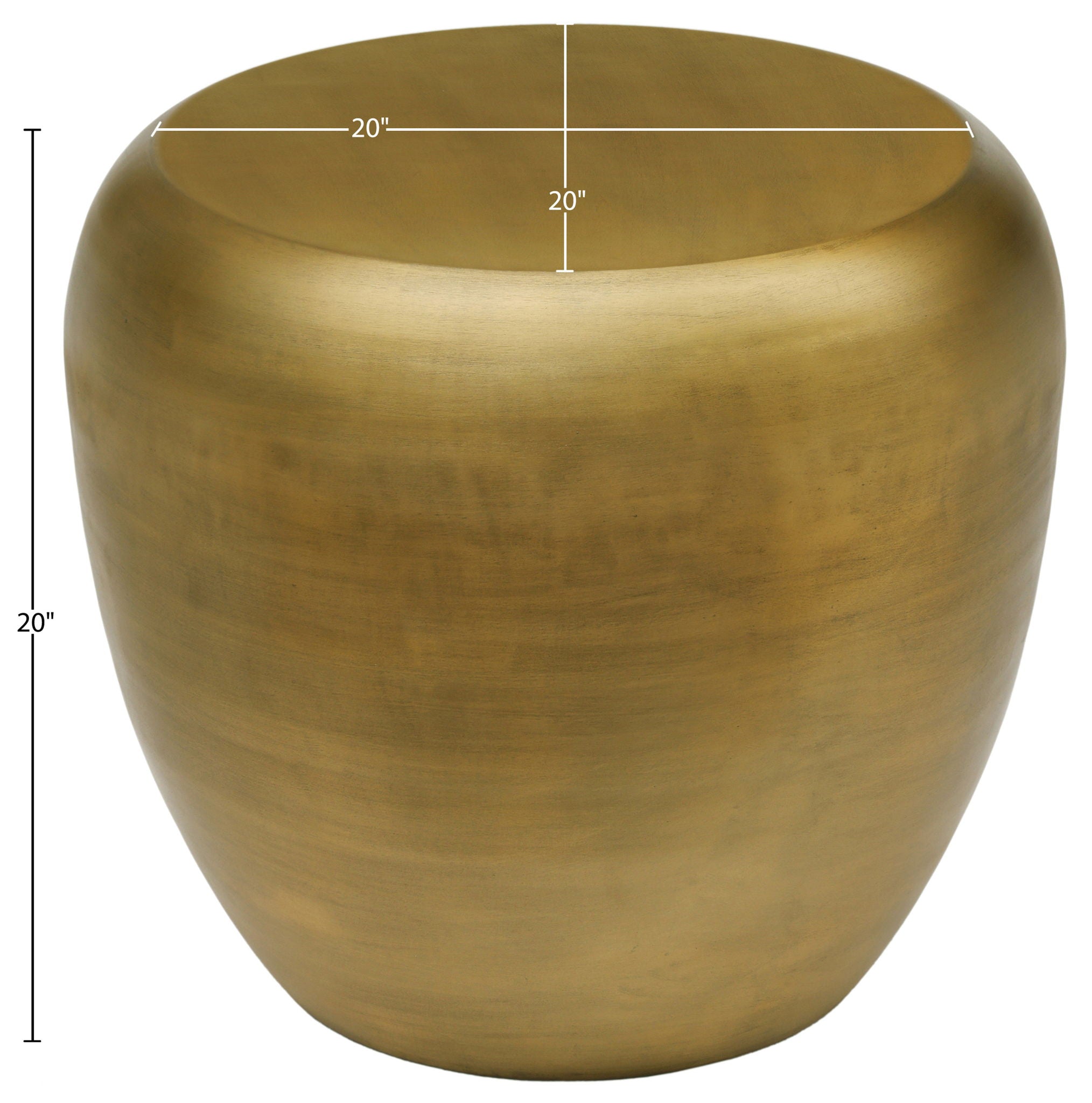 Capsule - Aluminum End Table - Urban Living Furniture (Los Angeles, CA)