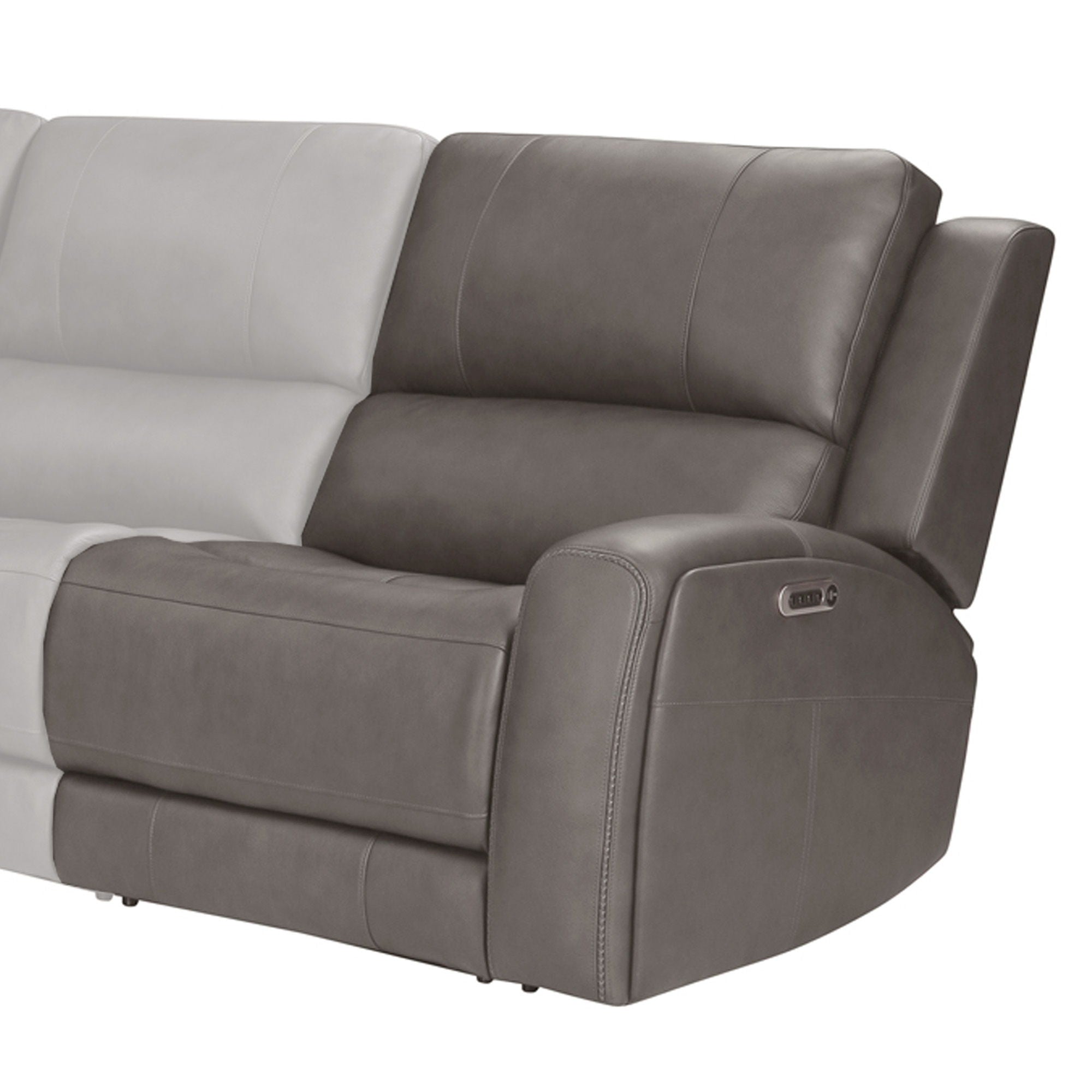 Belmont - Zero Gravity Power Raf Recliner P3 - Autumn Fog - Urban Living Furniture (Los Angeles, CA)