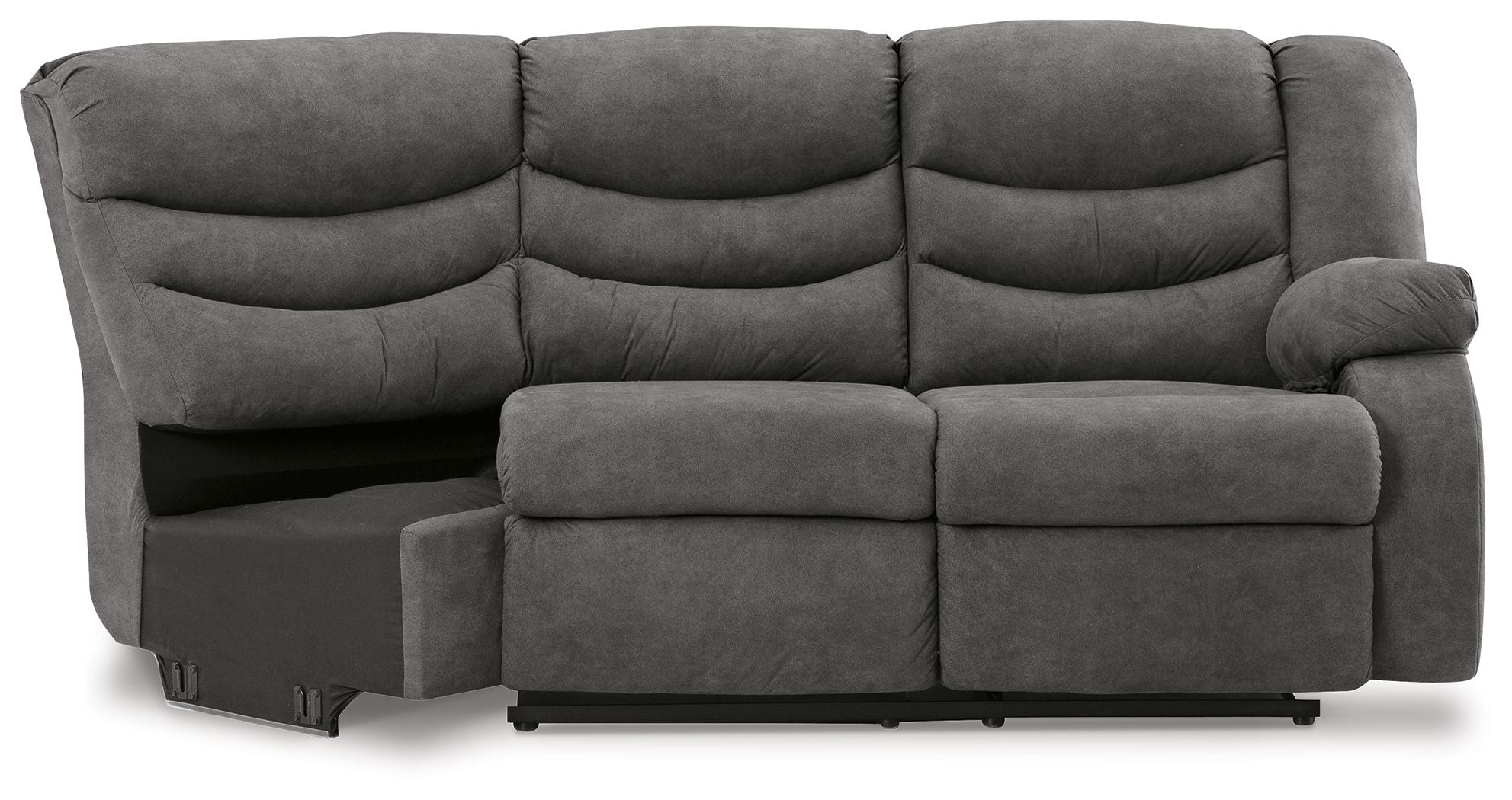 Partymate - Slate - Raf Reclining Loveseat - Urban Living Furniture (Los Angeles, CA)