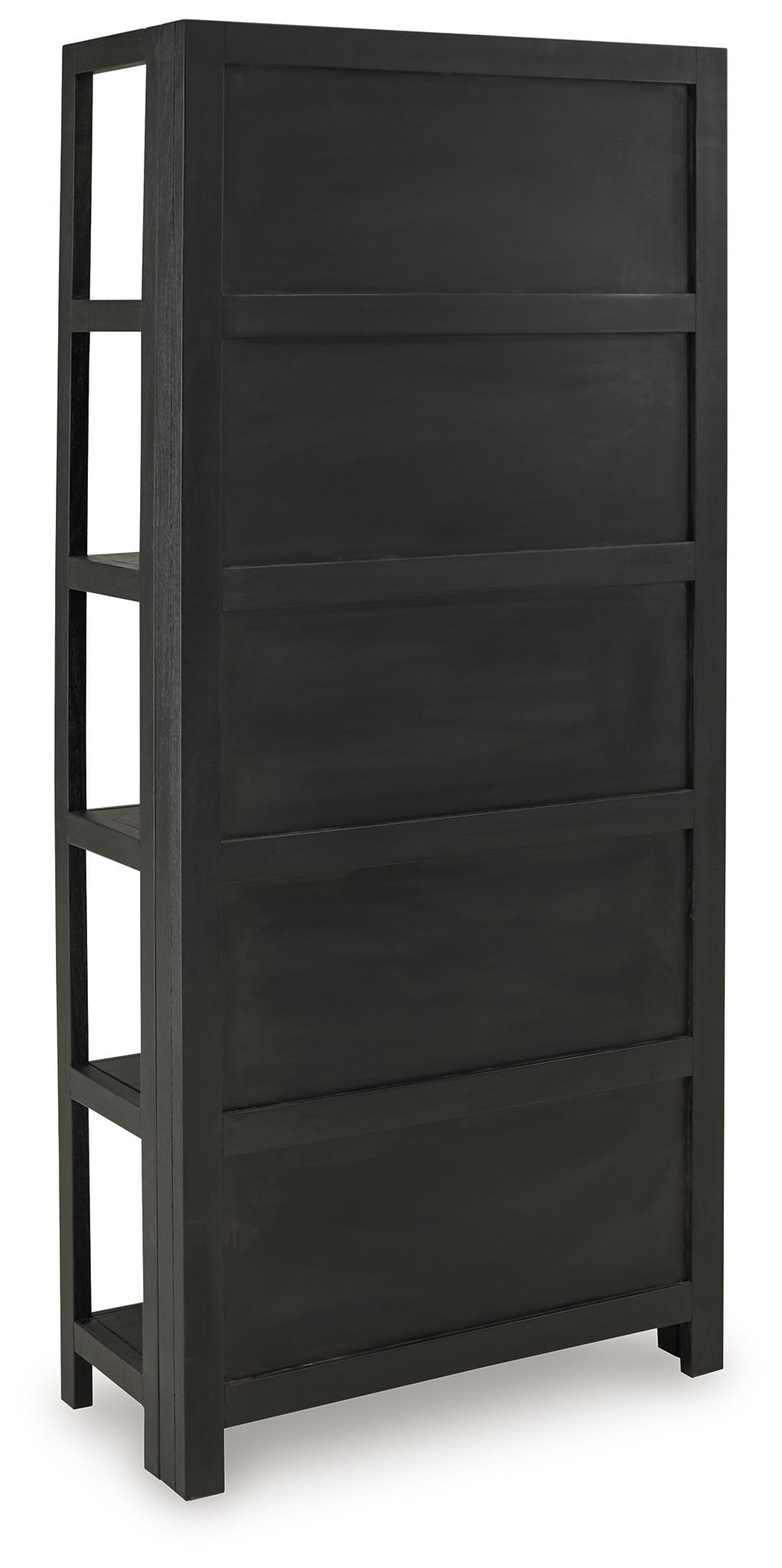 Abyard - Black / Natural - Bookcase - Urban Living Furniture (Los Angeles, CA)