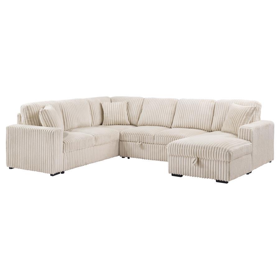 Devonshire - Loveseat With Pull-out Sleeper, Box 2 of 3 - Camel