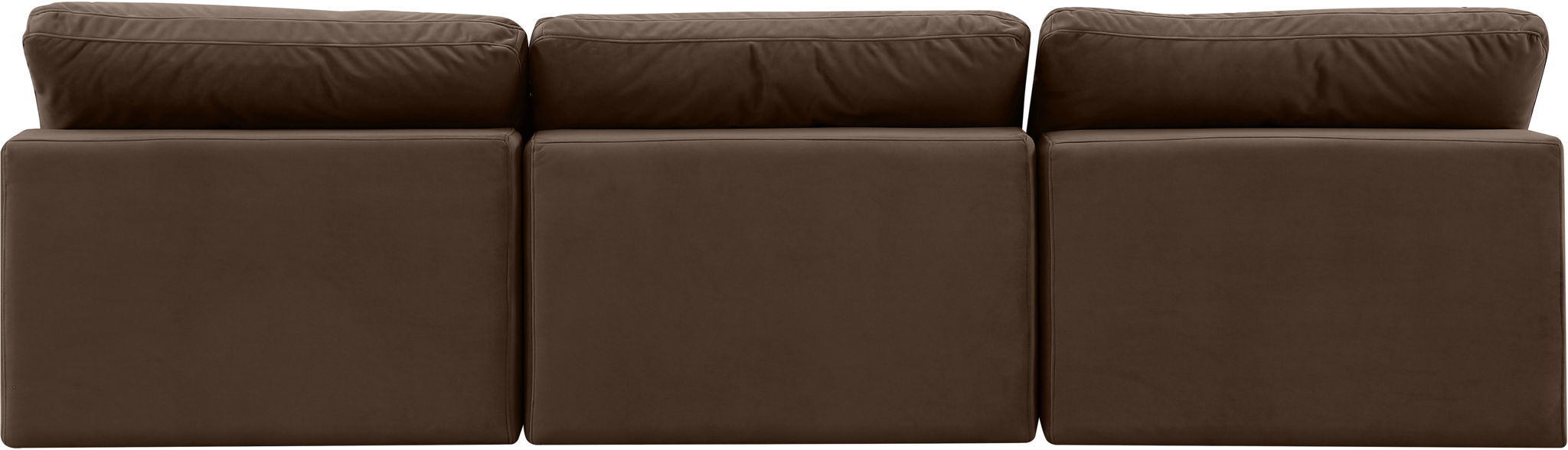 Comfy - Velvet Modular Armless Sofa 3 Seats - Urban Living Furniture (Los Angeles, CA)