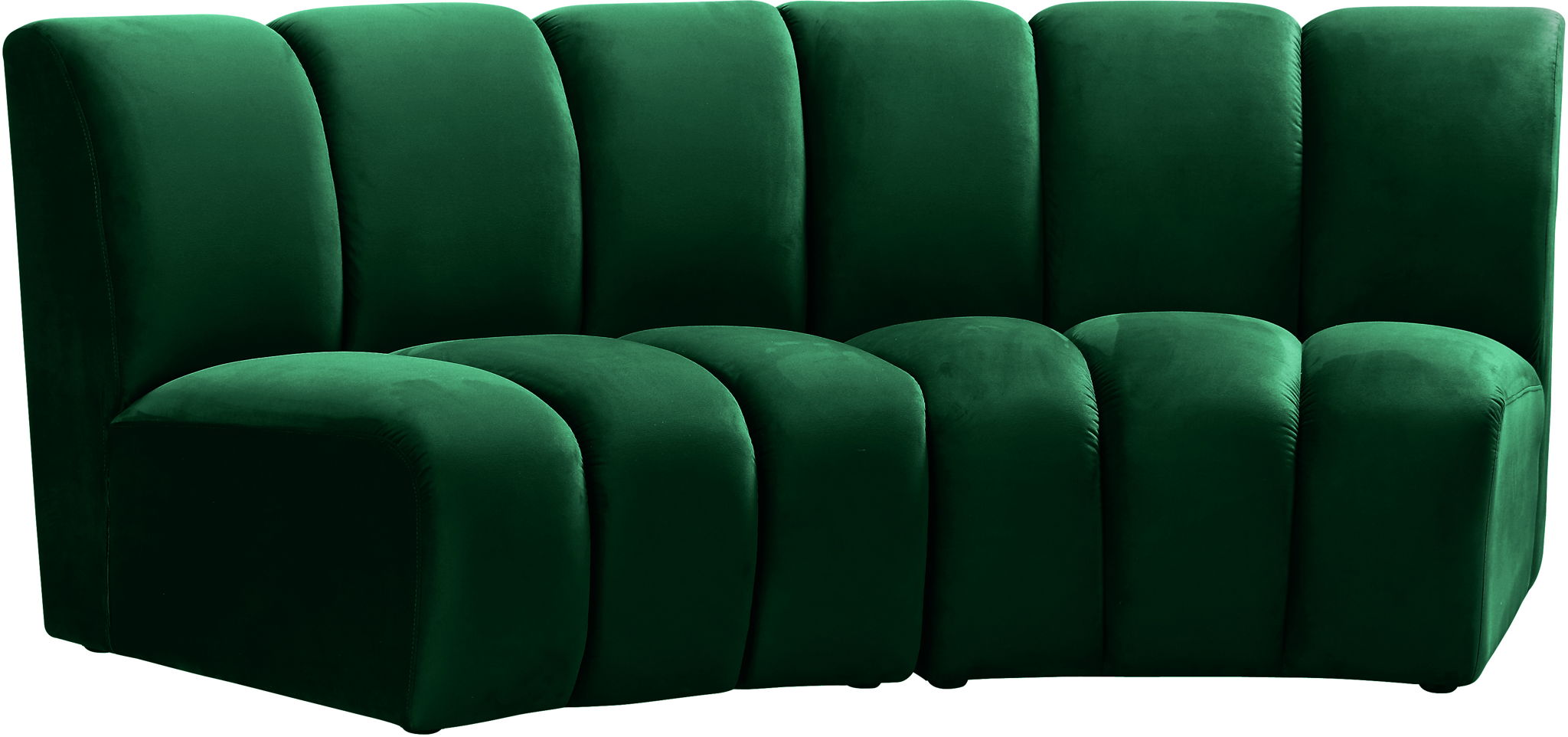 Infinity - 2 Piece Velvet Modular Sectional - Urban Living Furniture (Los Angeles, CA)