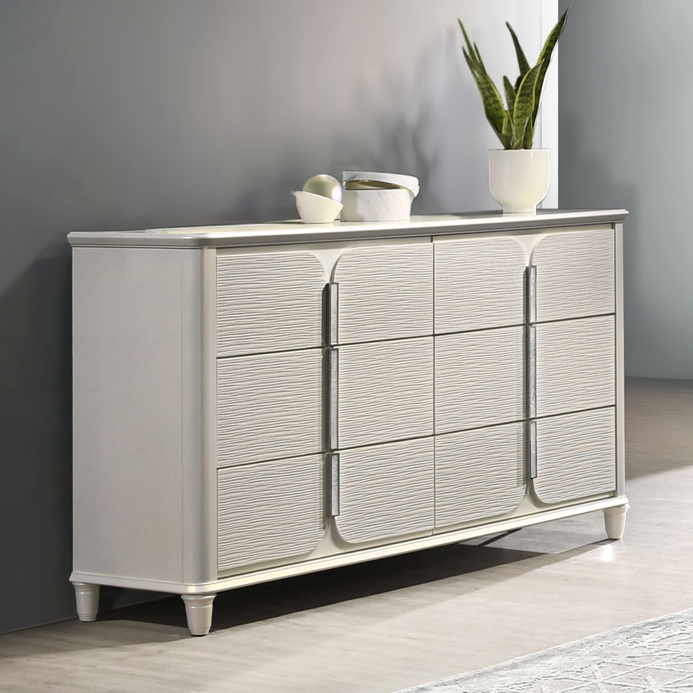 Laveda - Dresser - Pearl White - Urban Living Furniture (Los Angeles, CA)