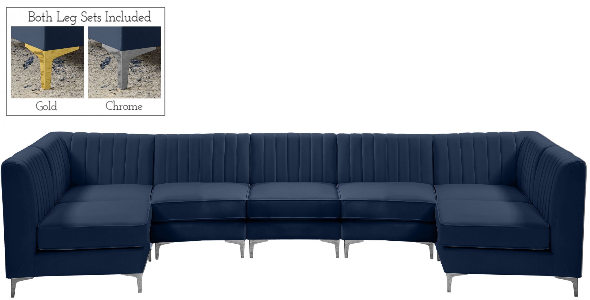 Alina - 7 Piece Modular Sectional - Urban Living Furniture (Los Angeles, CA)