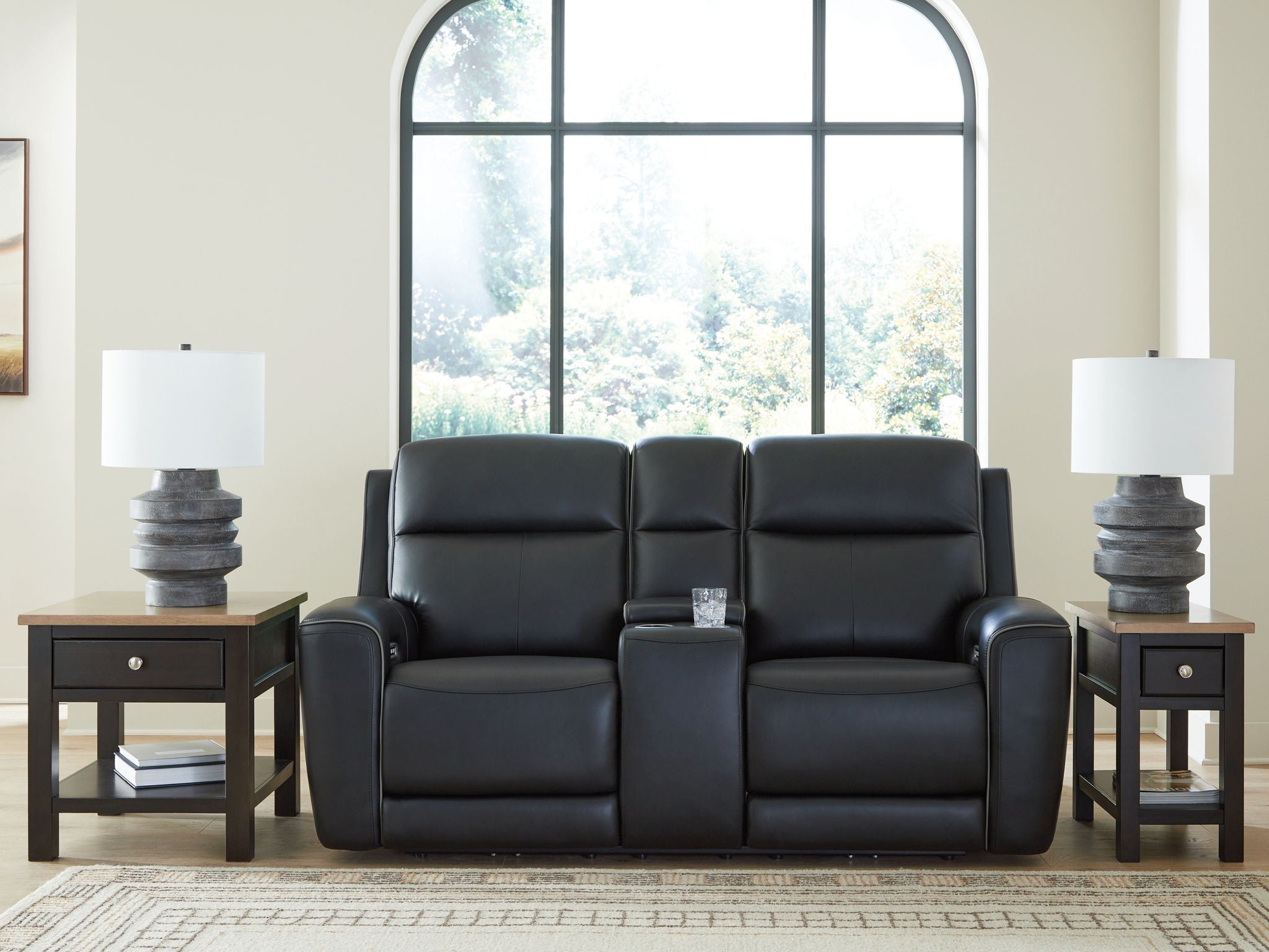 5Z-Comfort - Relaxation - Power Reclining Loveseat with Console / Adj Headrest - Urban Living Furniture (Los Angeles, CA)