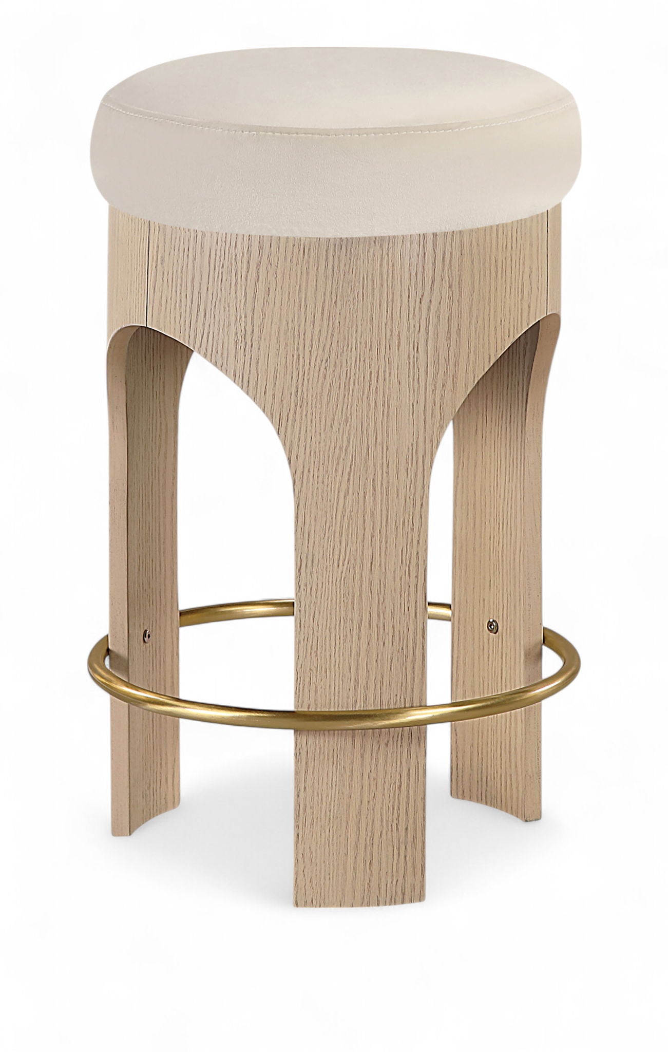 Bocceli - Counter Stool - Natural Base - Urban Living Furniture (Los Angeles, CA)
