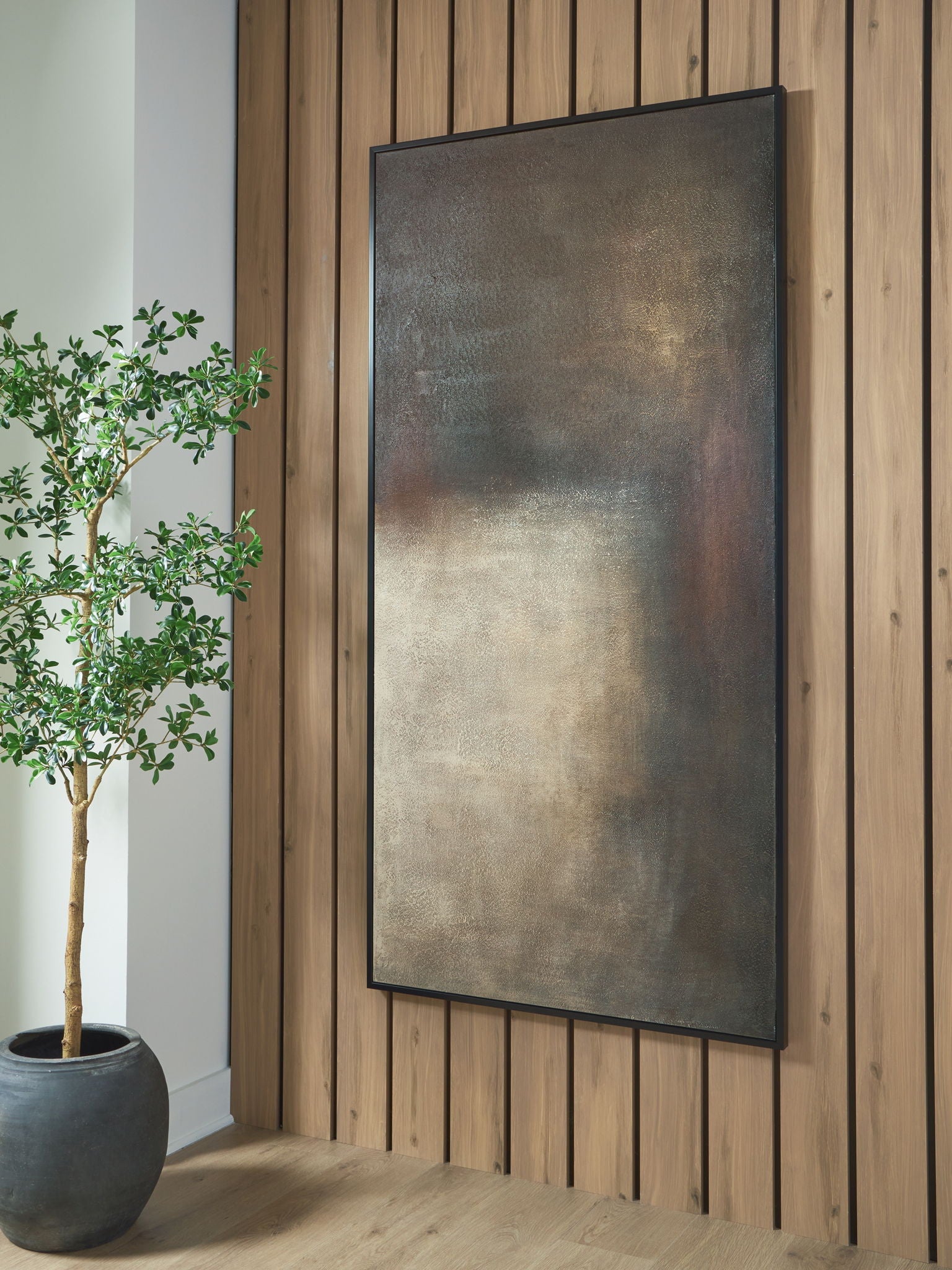 Wernmen - Wall Art - Brown / Rust / Cream - Urban Living Furniture (Los Angeles, CA)