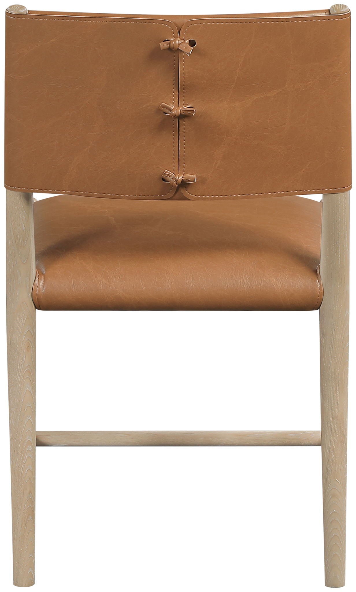 Andie - Vegan Leather Upholstered Dining Chair (Set of 2) - Natural Base