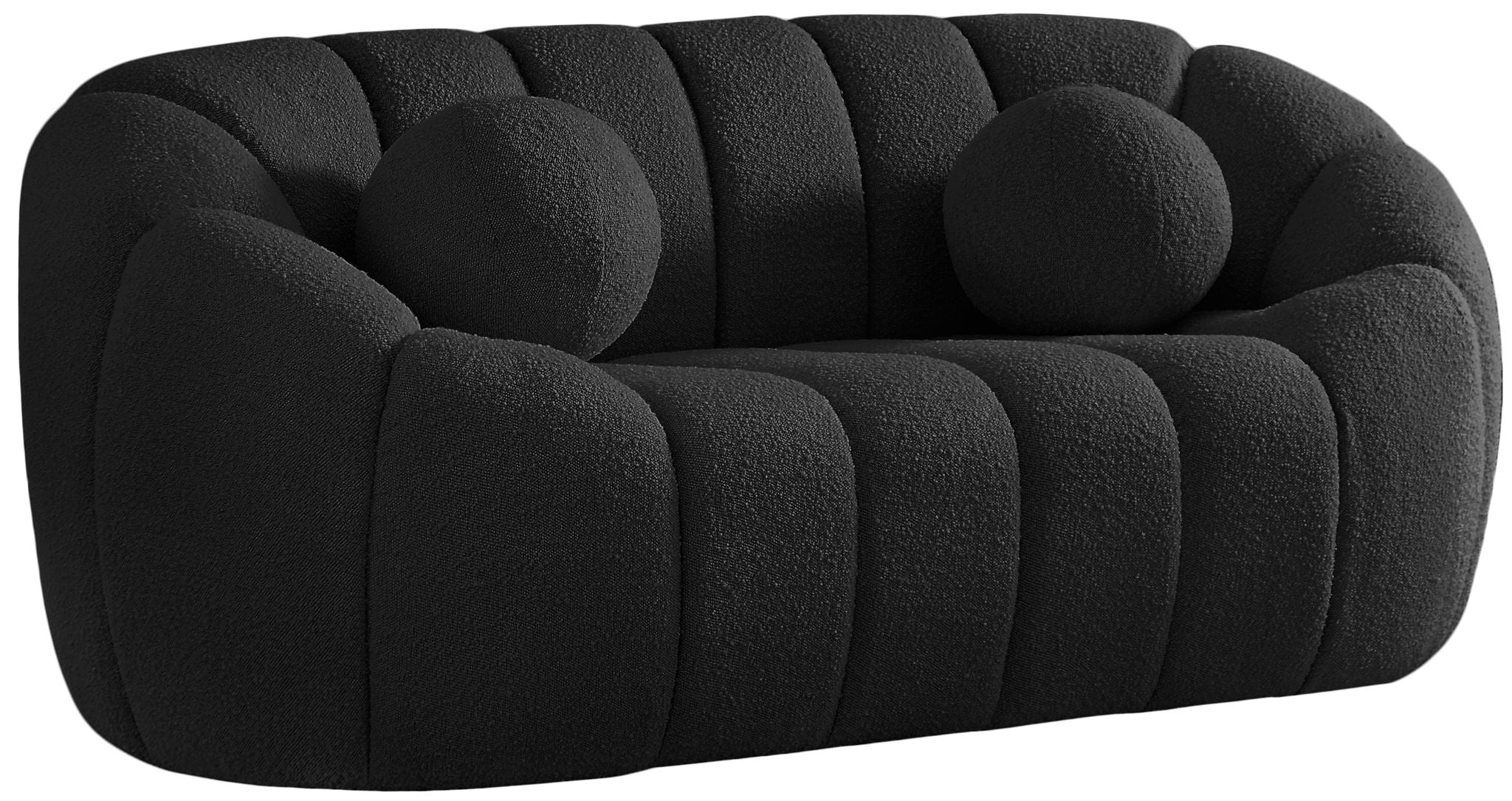 Elijah - Boucle Fabric Loveseat - Urban Living Furniture (Los Angeles, CA)
