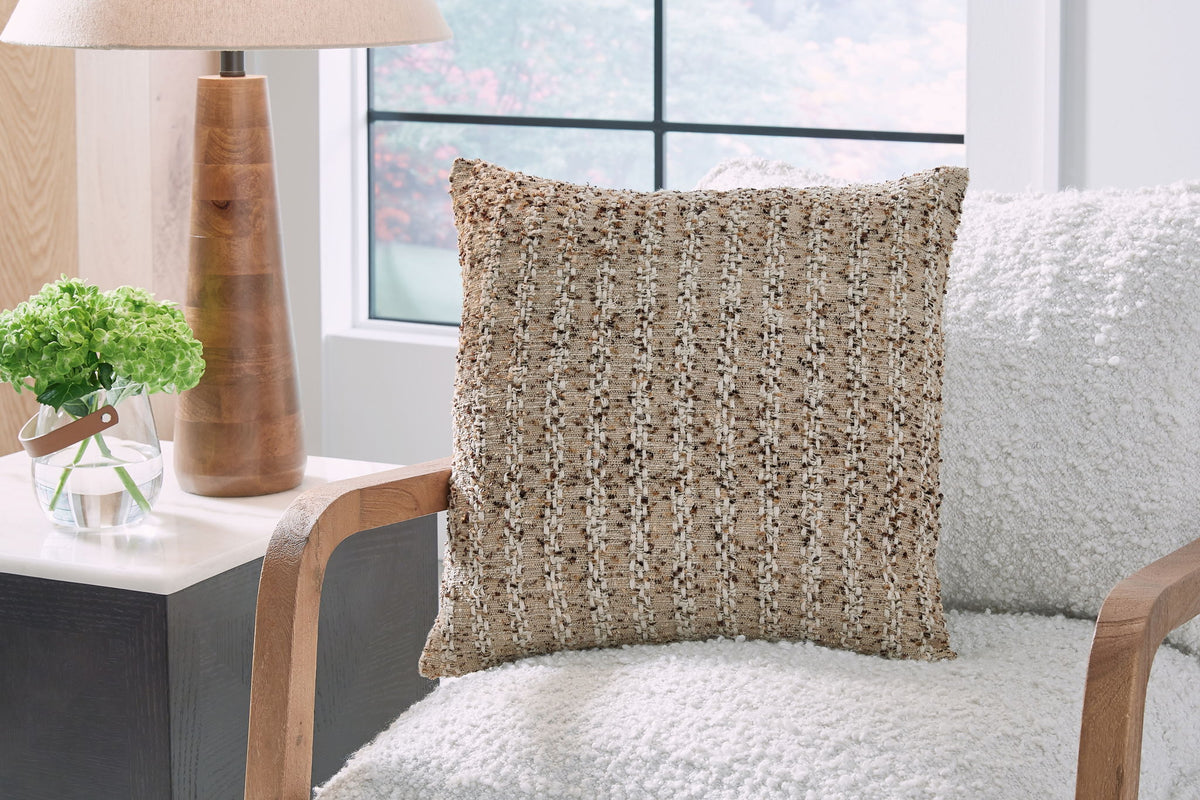 Vorlane - Pillow (Set of 4) - Tan / Brown / White - Urban Living Furniture (Los Angeles, CA)
