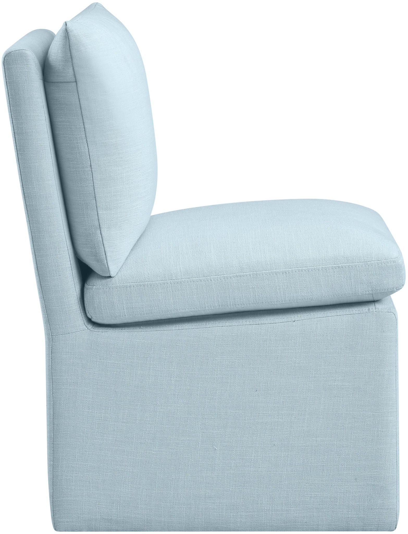 Nelori - Linen Textured Performance Fabric Upholstered Dining Chair (Set of 2) - Urban Living Furniture (Los Angeles, CA)
