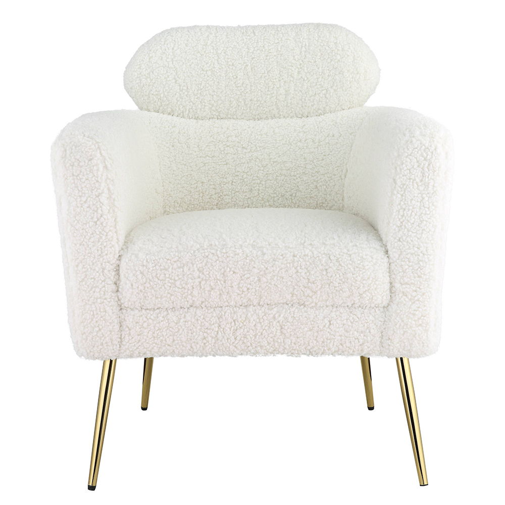 Connock - Accent Chair - White Teddy Sherpa - Urban Living Furniture (Los Angeles, CA)