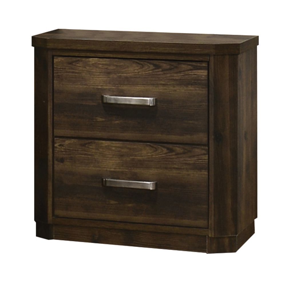 Elettra - Nightstand - Rustic Walnut - Urban Living Furniture (Los Angeles, CA)