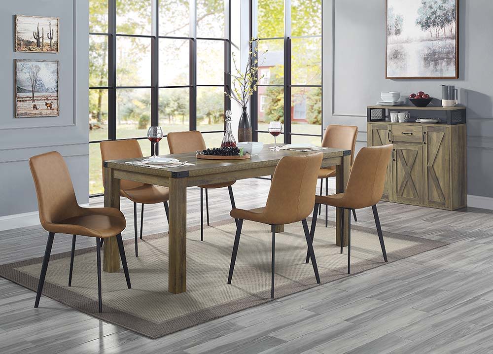 Abiram - Server - Rustic Oak - Urban Living Furniture (Los Angeles, CA)