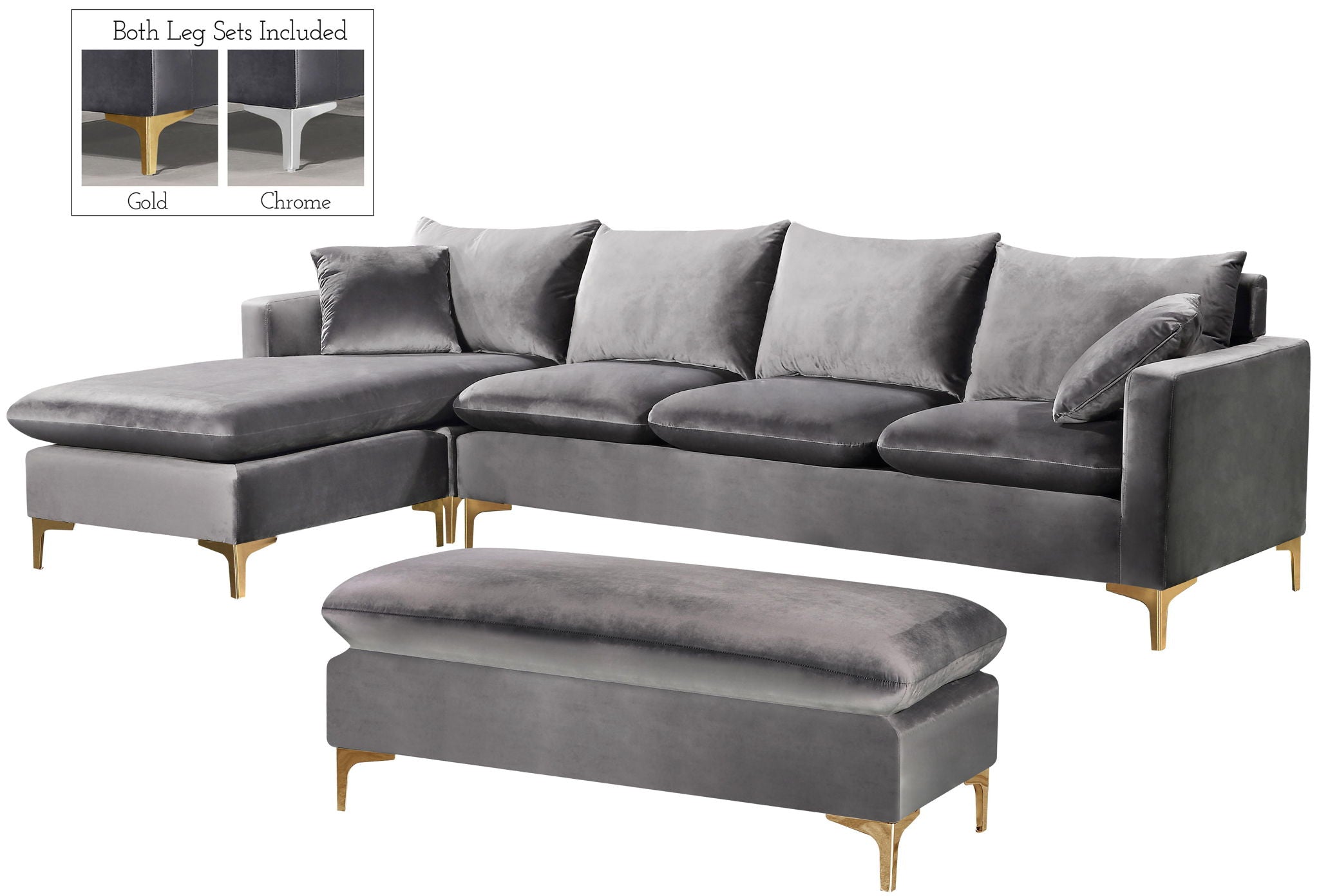 Naomi - Reversible Sectional - Urban Living Furniture (Los Angeles, CA)