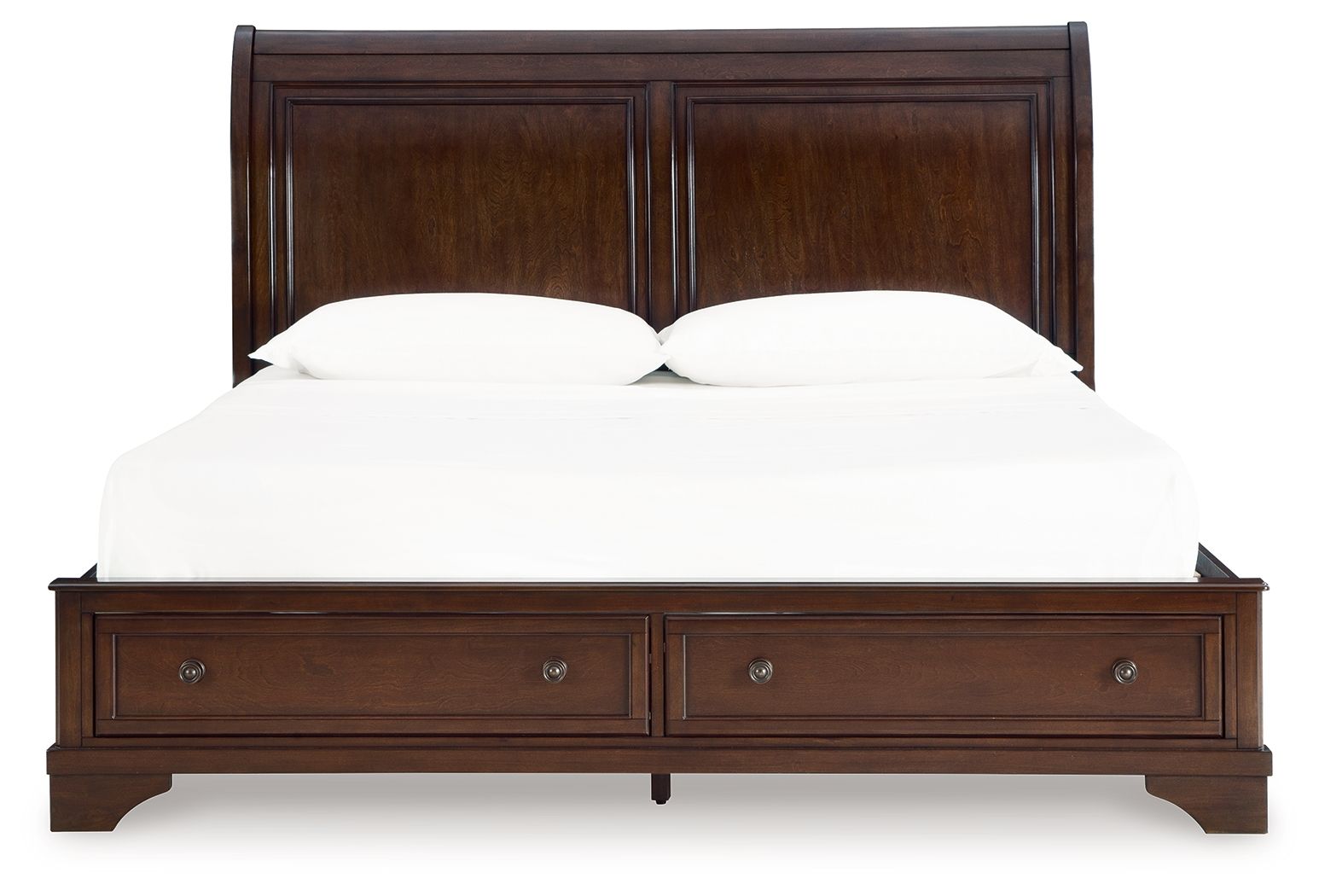 Trellington - Brown - King Sleigh Storage Bed - Urban Living Furniture (Los Angeles, CA)