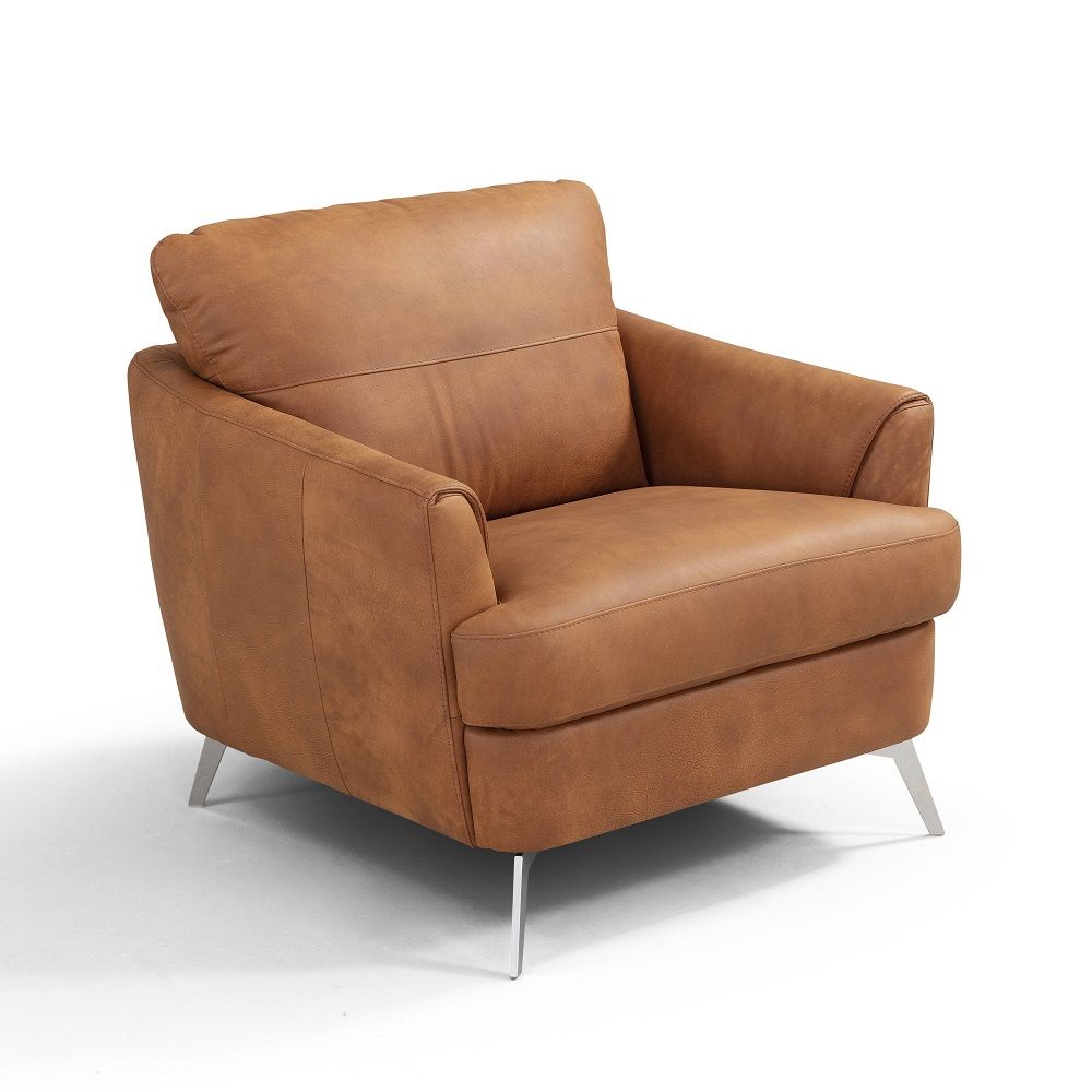 Safi - Chair - Cappuccino Leather - Urban Living Furniture (Los Angeles, CA)