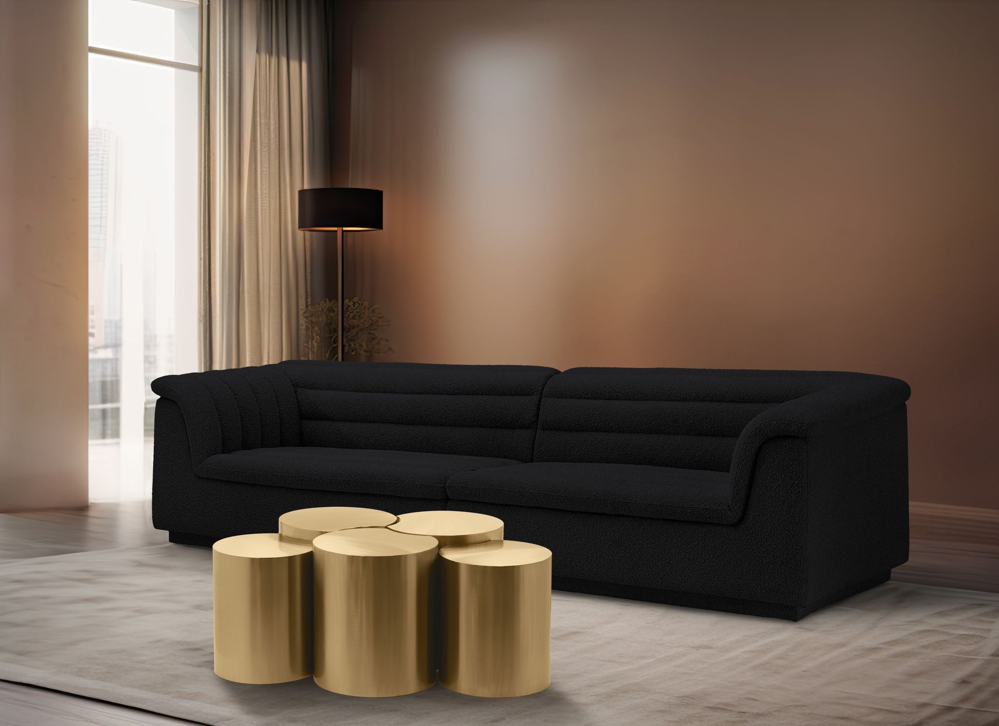 Dimple - 20" 5 Piece Modular Coffee Table - Urban Living Furniture (Los Angeles, CA)