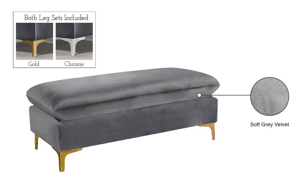 Naomi - Ottoman - Urban Living Furniture (Los Angeles, CA)