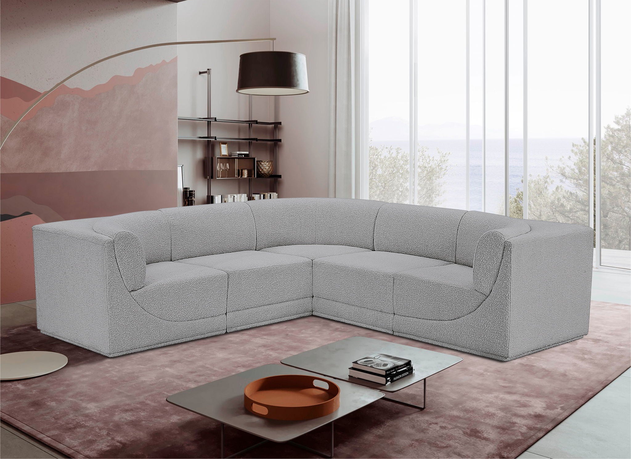 Ollie - 5 Piece Modular Sectional - Urban Living Furniture (Los Angeles, CA)