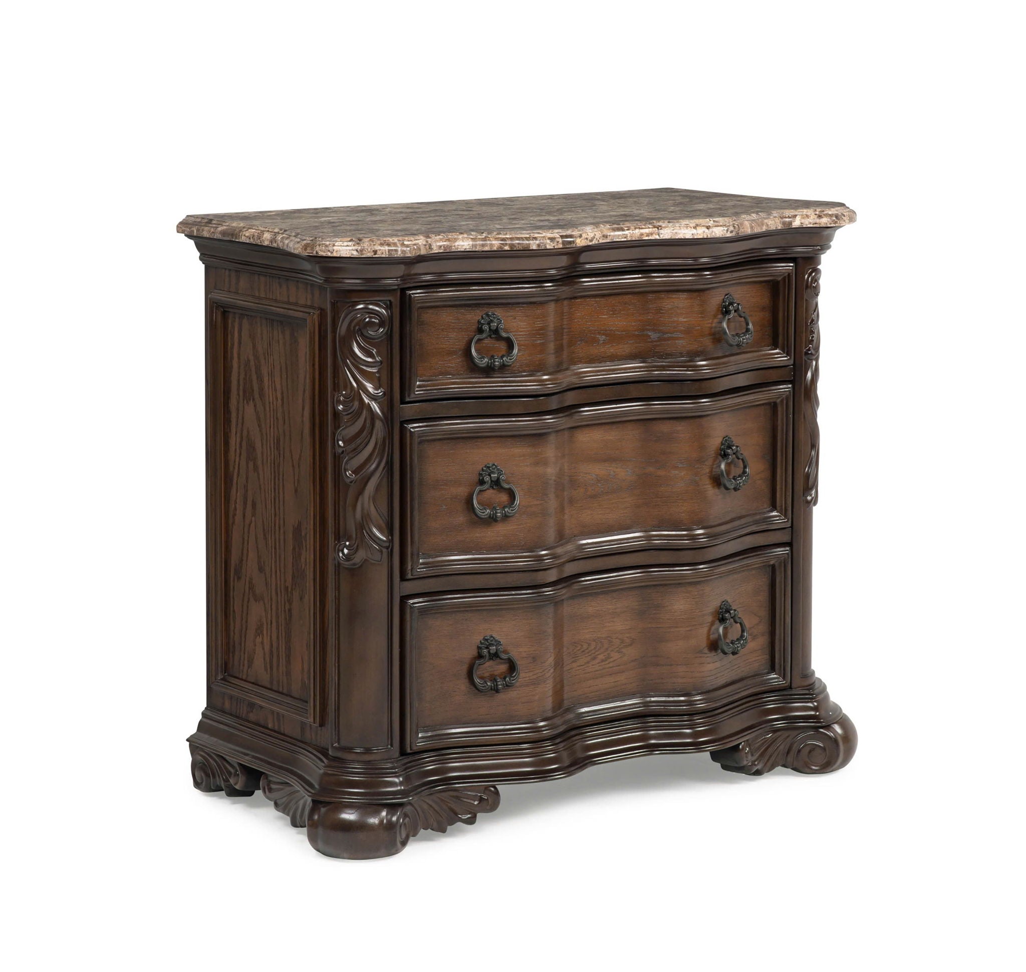 Ludwig - Nightstand - Dark Brown - Urban Living Furniture (Los Angeles, CA)
