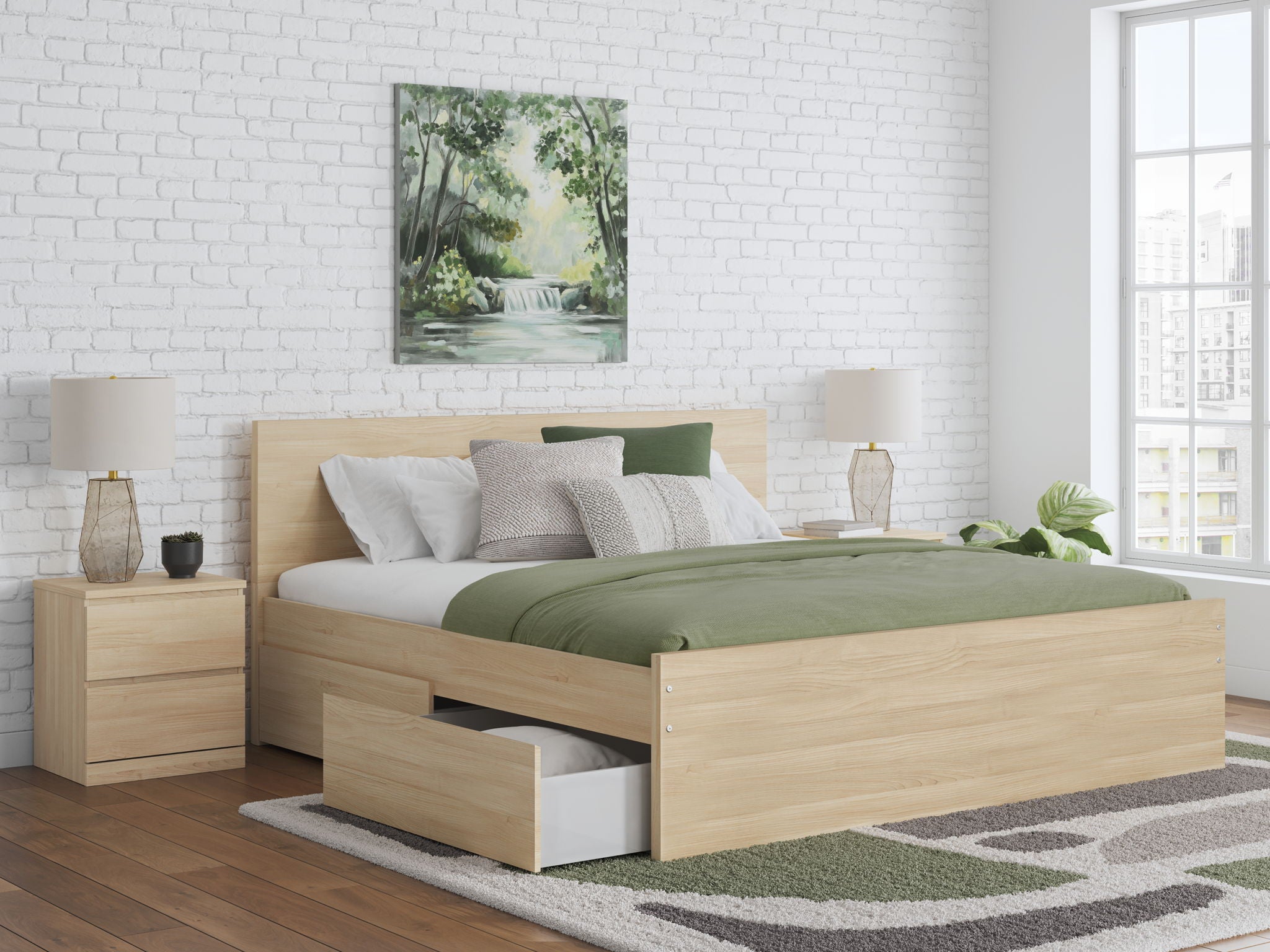Onita - Panel Platform Bed - Urban Living Furniture (Los Angeles, CA)