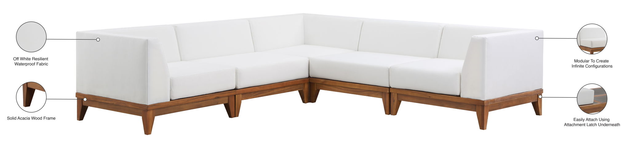 Rio - Modular Sectional - Urban Living Furniture (Los Angeles, CA)