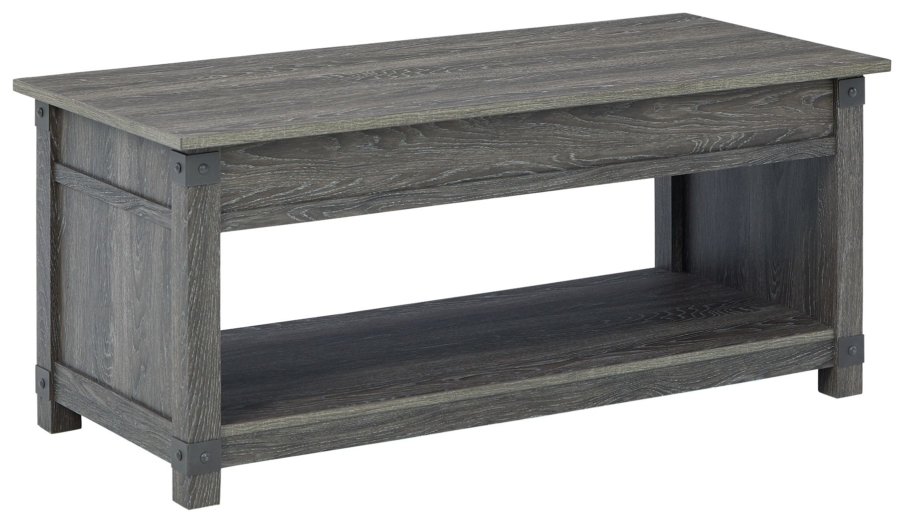 Freedan - Grayish Brown - Rect Lift Top Cocktail Table - Urban Living Furniture (Los Angeles, CA)