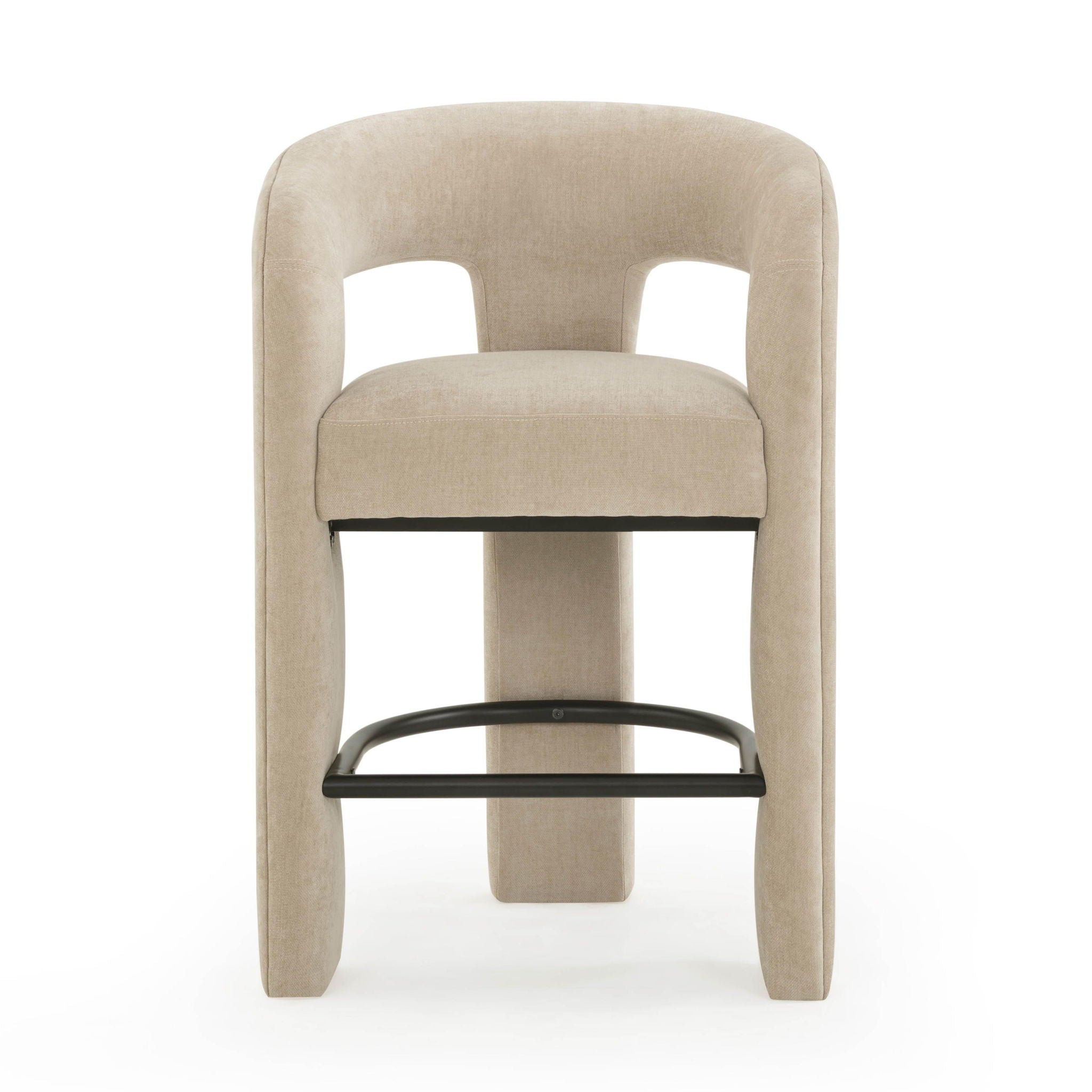 Malone - Performance Chenille Counter Stool - Urban Living Furniture (Los Angeles, CA)