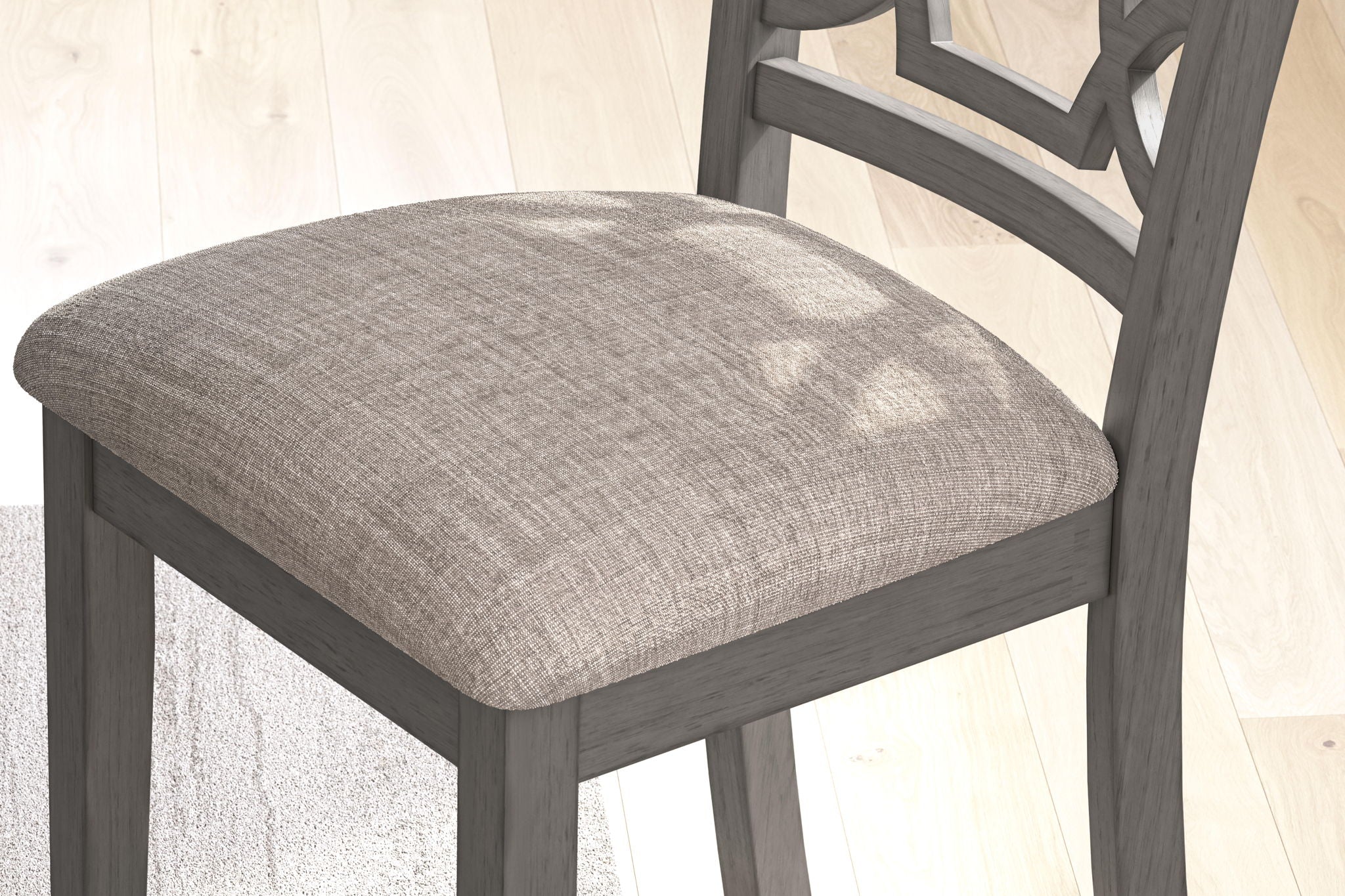 Wrenning - Dining Room Table Set (Set of 6) - Gray - Urban Living Furniture (Los Angeles, CA)