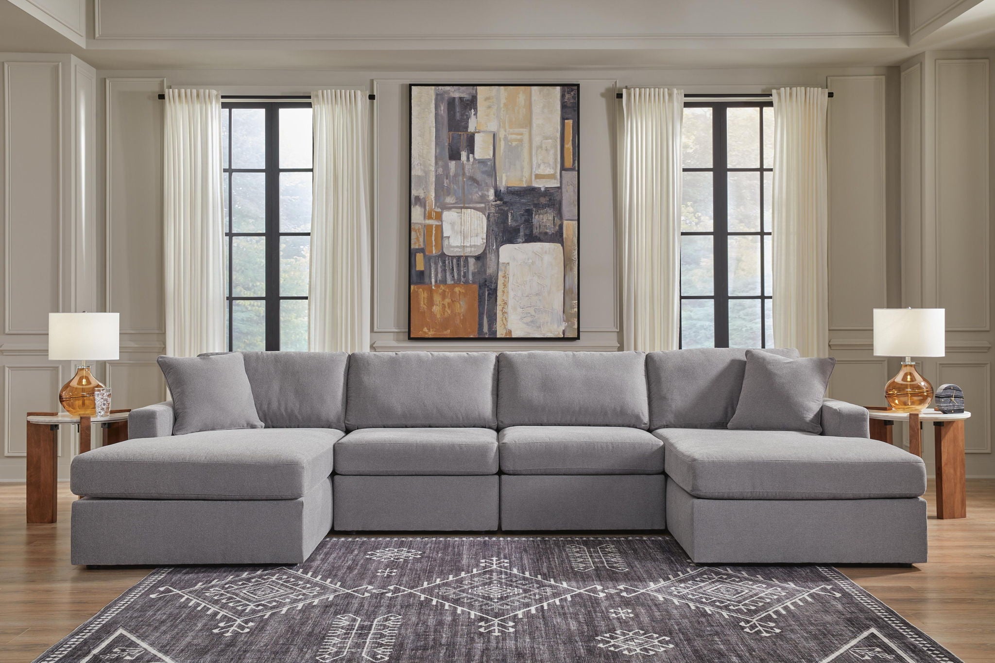 Modmax - Sectional - Granite - Urban Living Furniture (Los Angeles, CA)