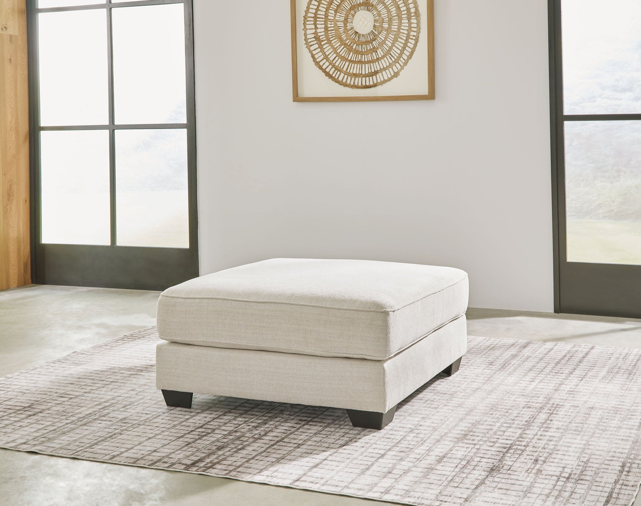 Lerenza - Birch - Oversized Accent Ottoman - Urban Living Furniture (Los Angeles, CA)