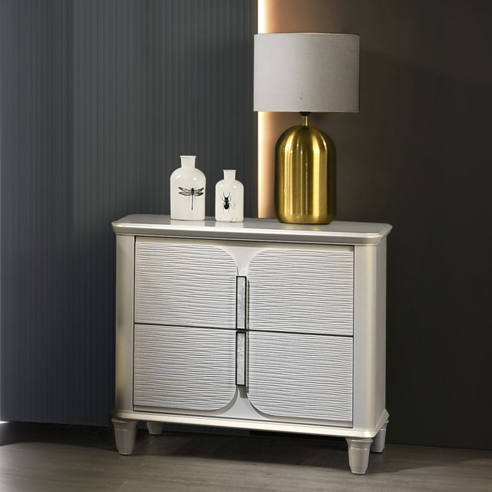 Laveda - Nightstand - Pearl White - Urban Living Furniture (Los Angeles, CA)