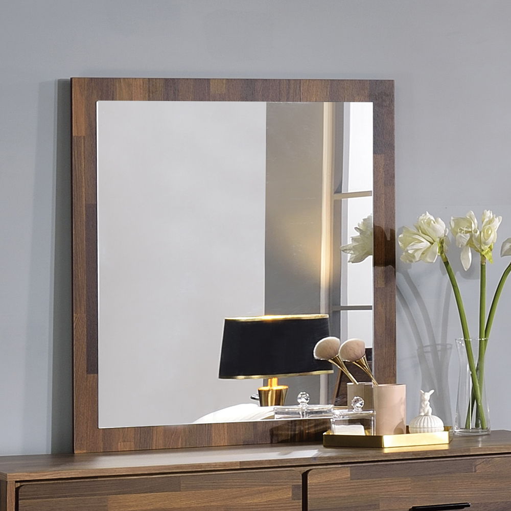Hestia - Mirror - Walnut - Urban Living Furniture (Los Angeles, CA)