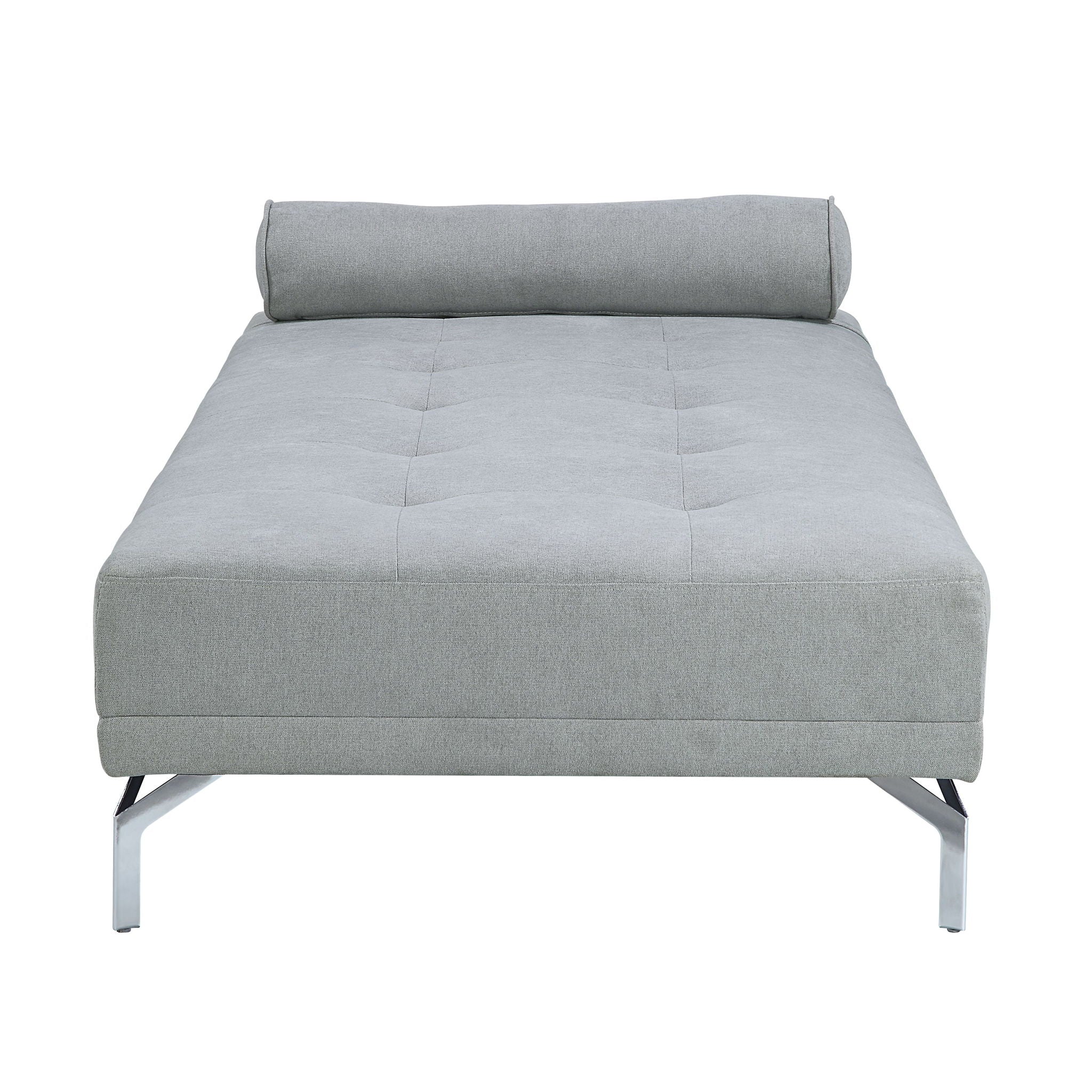 Quenti - Sofa Bed With Pillow - Gray Melange Velvet - Urban Living Furniture (Los Angeles, CA)