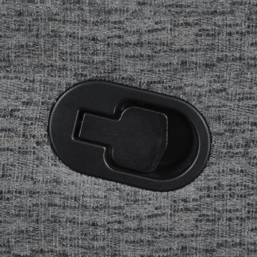 Bahrain - Upholstered RAF Recliner - Charcoal