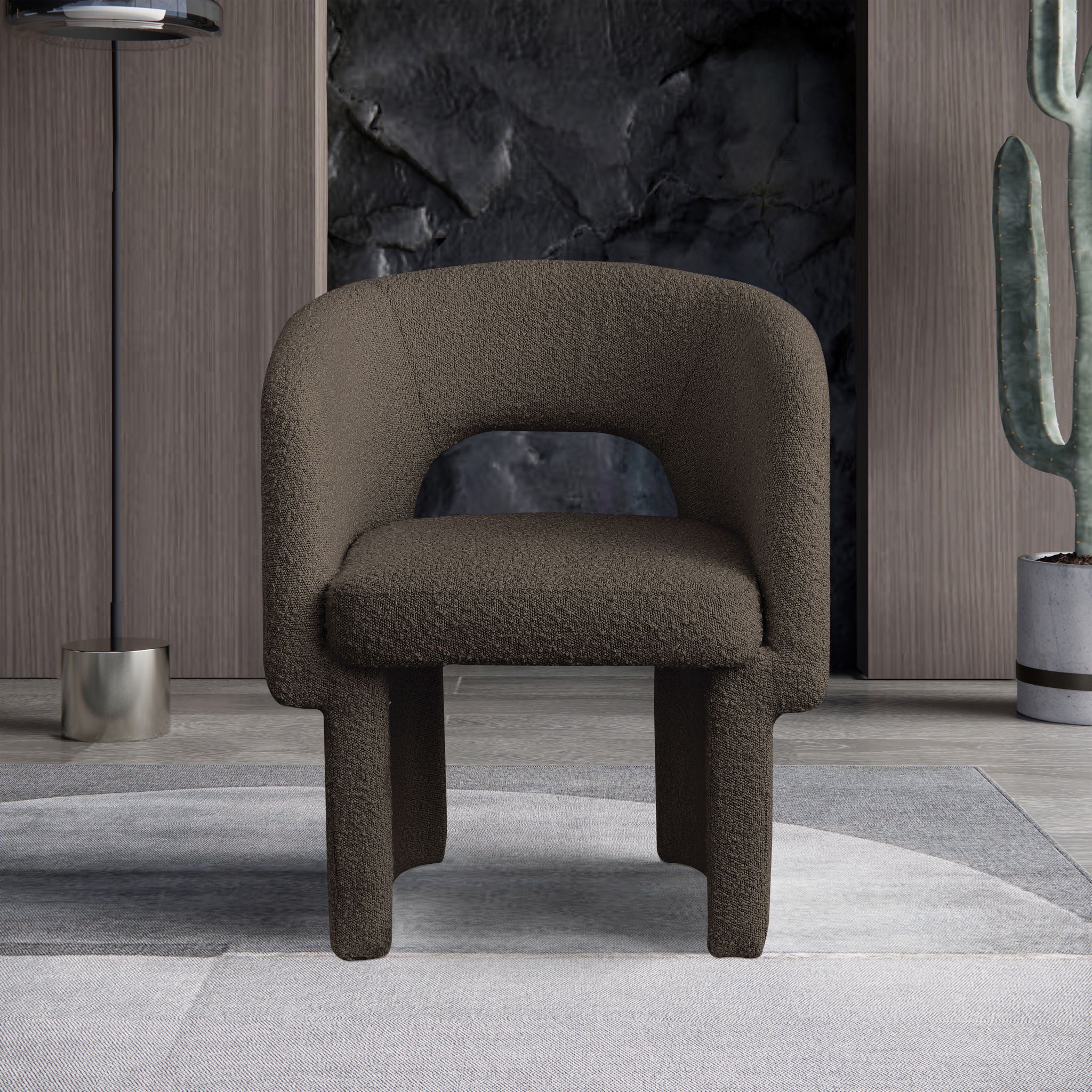 Emmet - Boucle Dining Chair / Accent Chair - Urban Living Furniture (Los Angeles, CA)