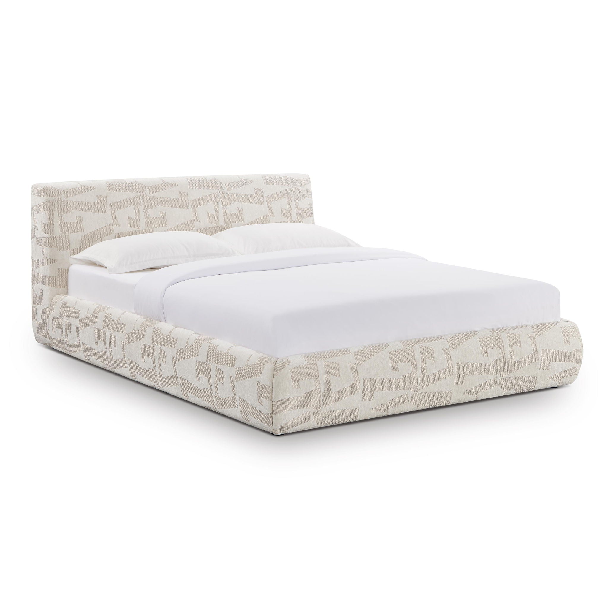 Isla - Jacquard Pattern King Bed - Urban Living Furniture (Los Angeles, CA)