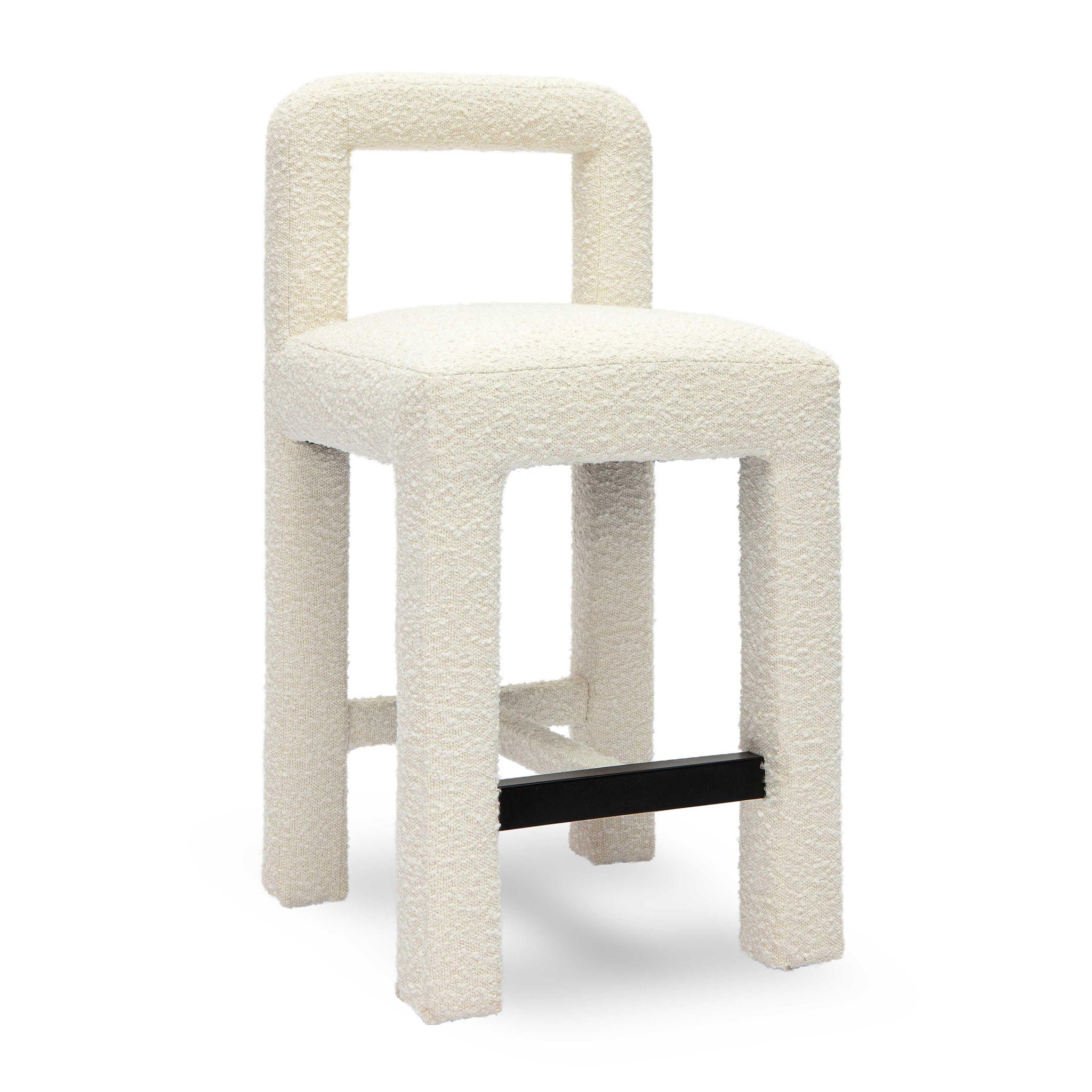 Hazel - Boucle Counter Stool - Urban Living Furniture (Los Angeles, CA)