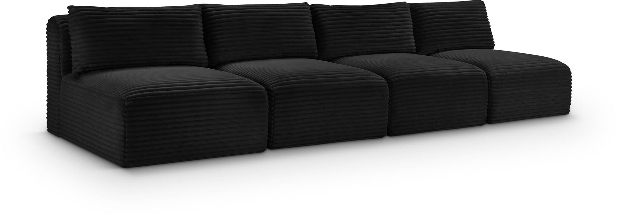 Shaggy - 4 Seat Modular Armless Sofa - Urban Living Furniture (Los Angeles, CA)