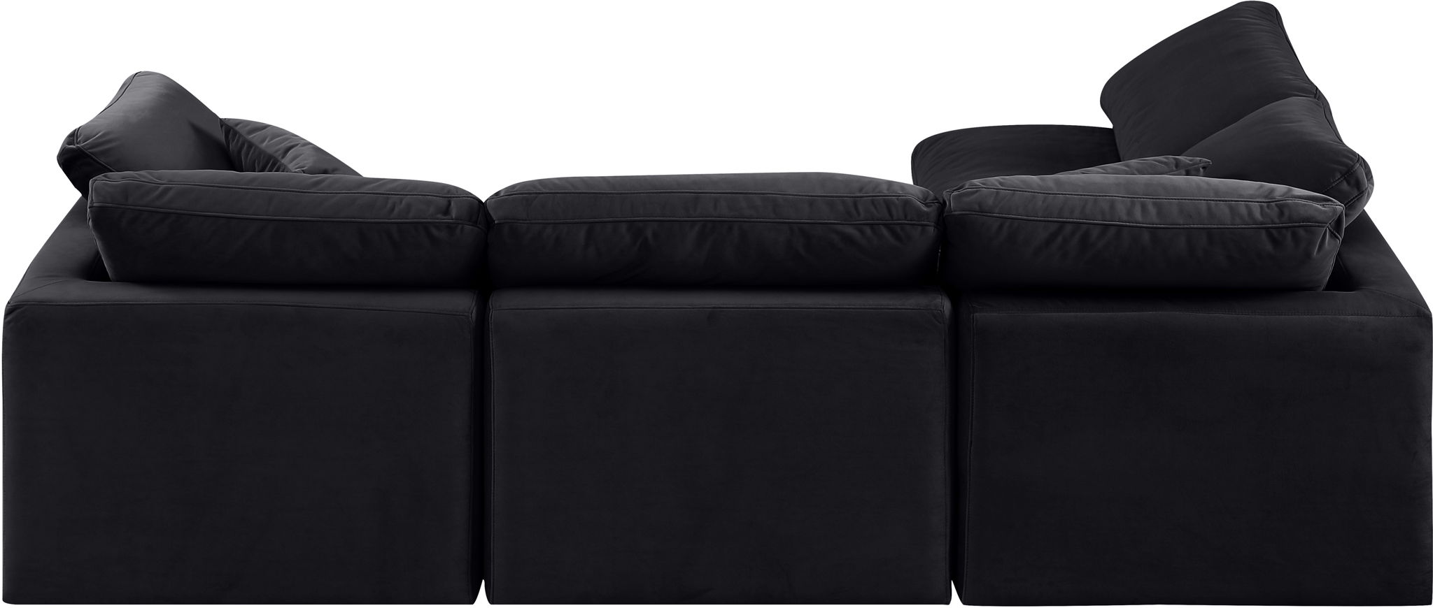 Indulge - Velvet 4 Piece Modular Sectional - Urban Living Furniture (Los Angeles, CA)