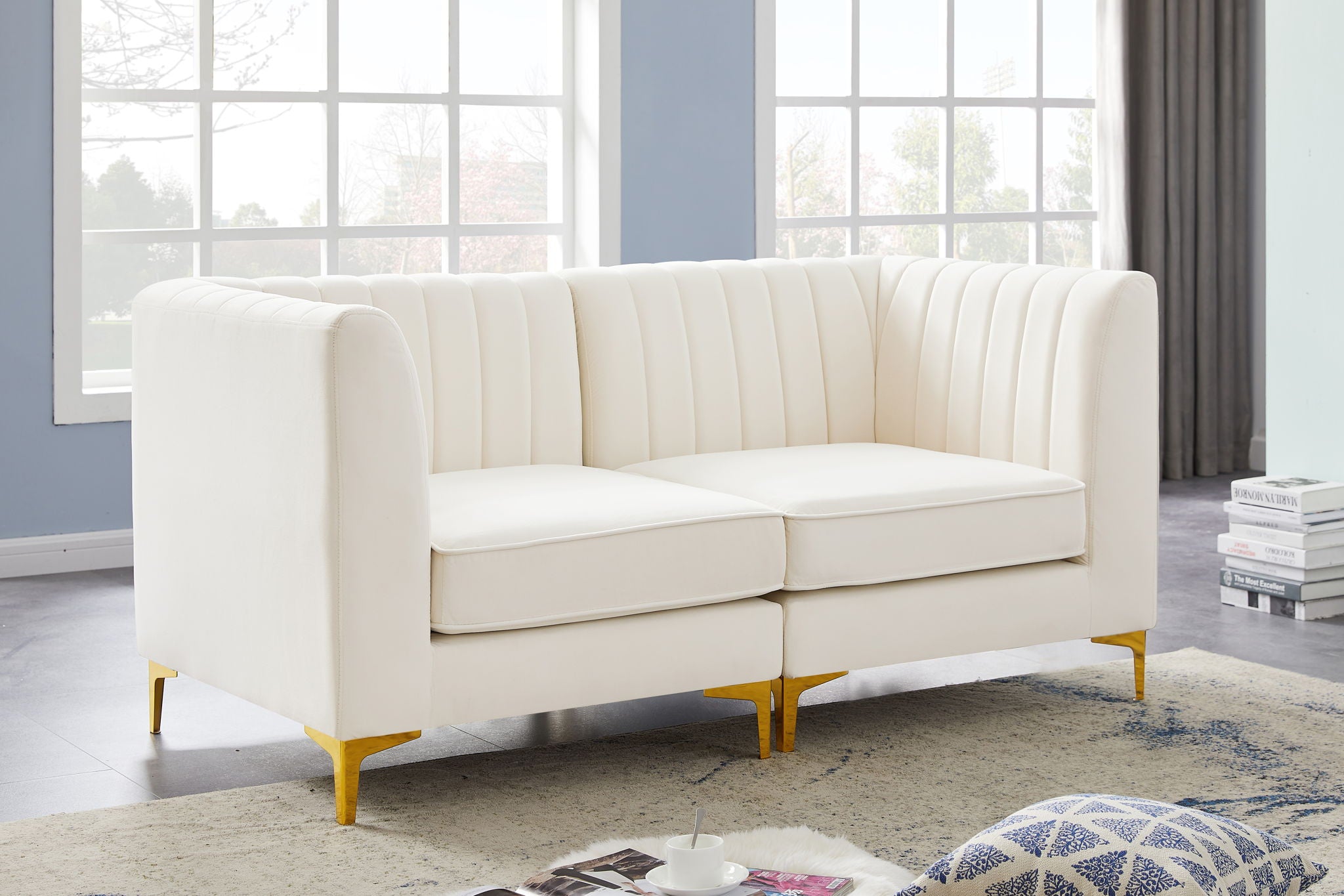Alina - 2 Piece Modular Sectional - Urban Living Furniture (Los Angeles, CA)